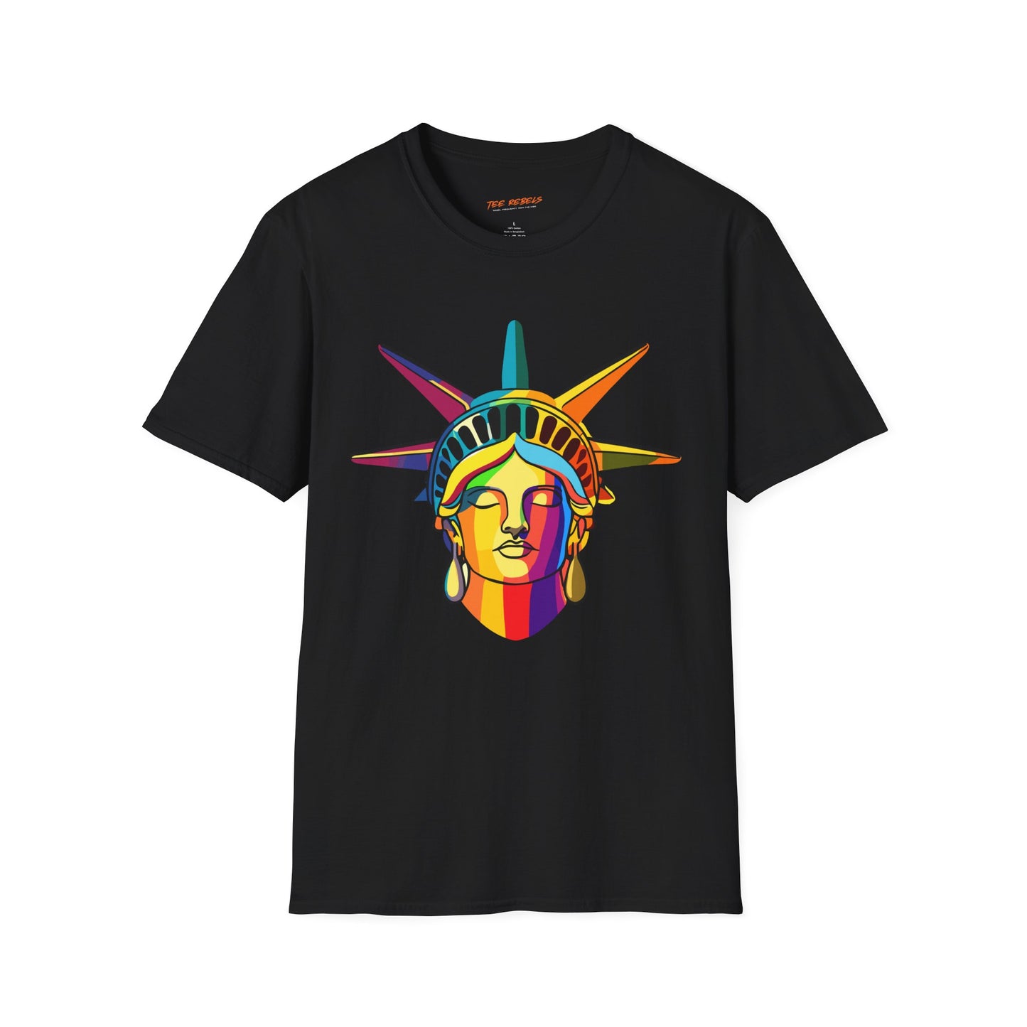 Liberty Ombre Unisex T-Shirt | Liberty Rebel Frequency