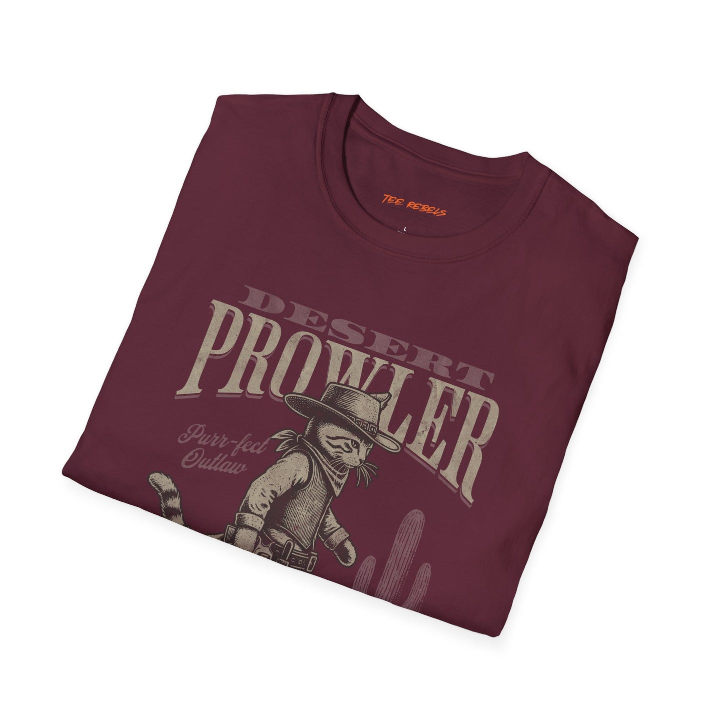 Desert Prowler Unisex Streetwear T-Shirt | American West Graphic T-Shirt | Desert Rebel Frequency