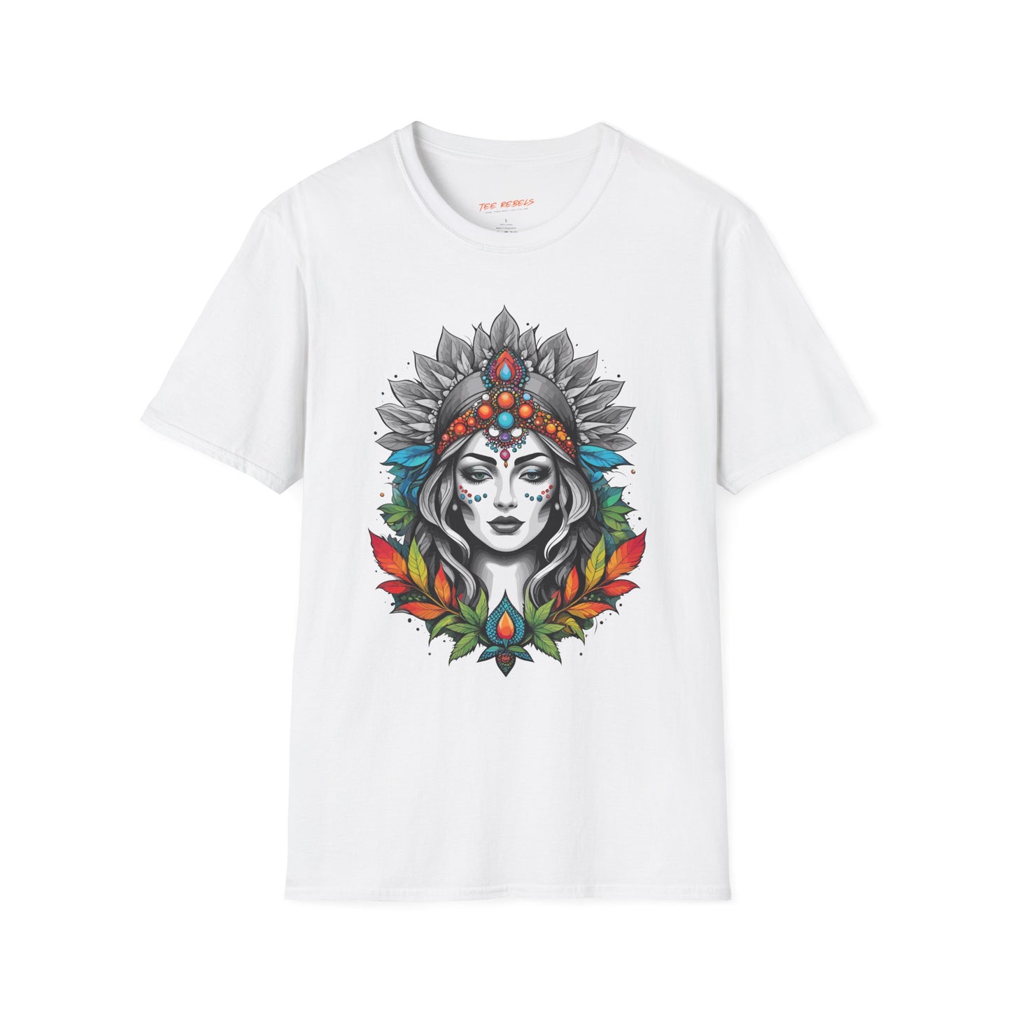 Psychedelic Boho Woman Unisex T-Shirt | Boho Rebel Frequency