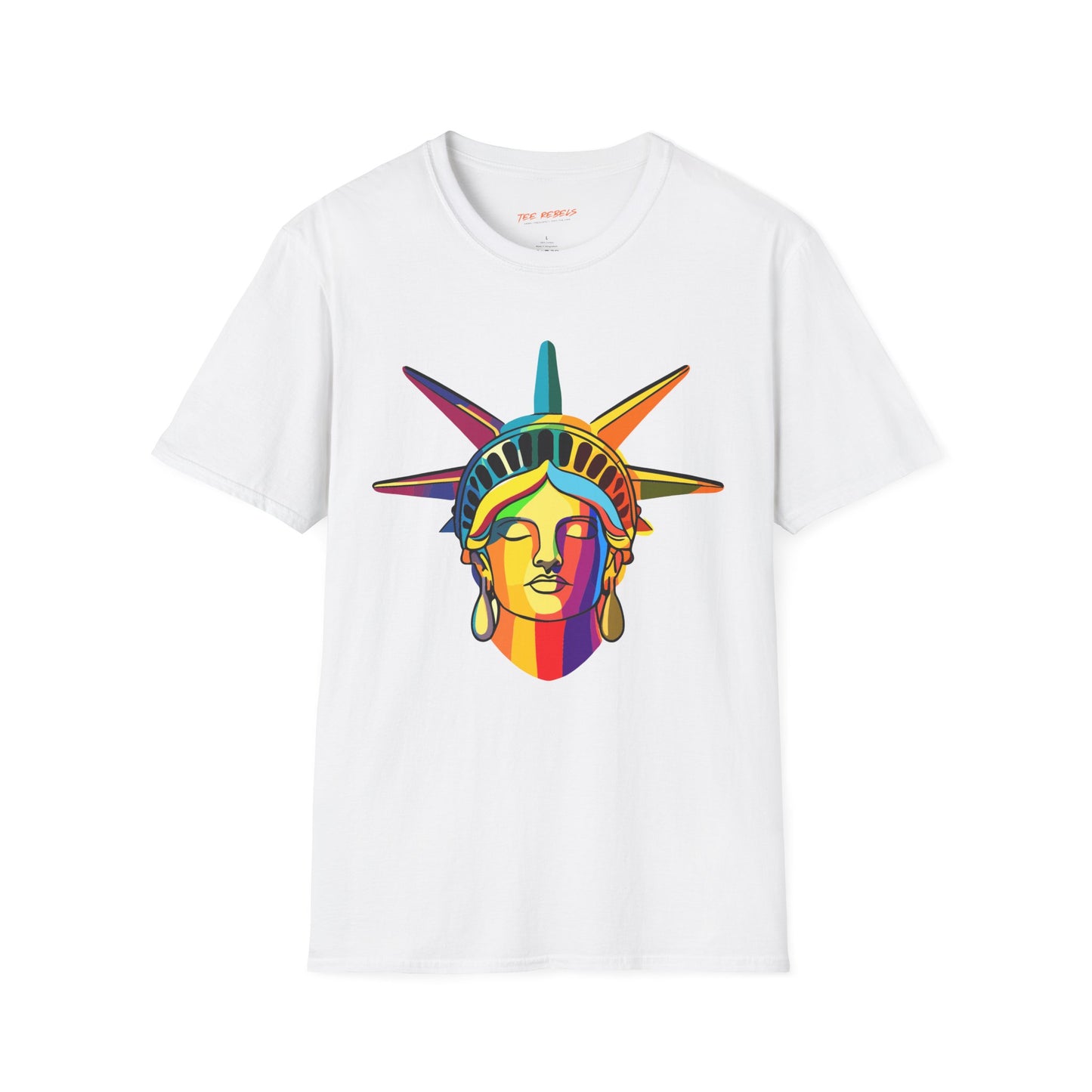 Liberty Ombre Unisex T-Shirt | Liberty Rebel Frequency