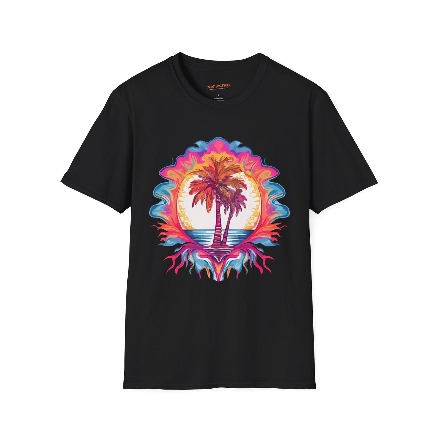 Psychedelic Island Vibe Unisex T-Shirt | Island Rebel Frequency