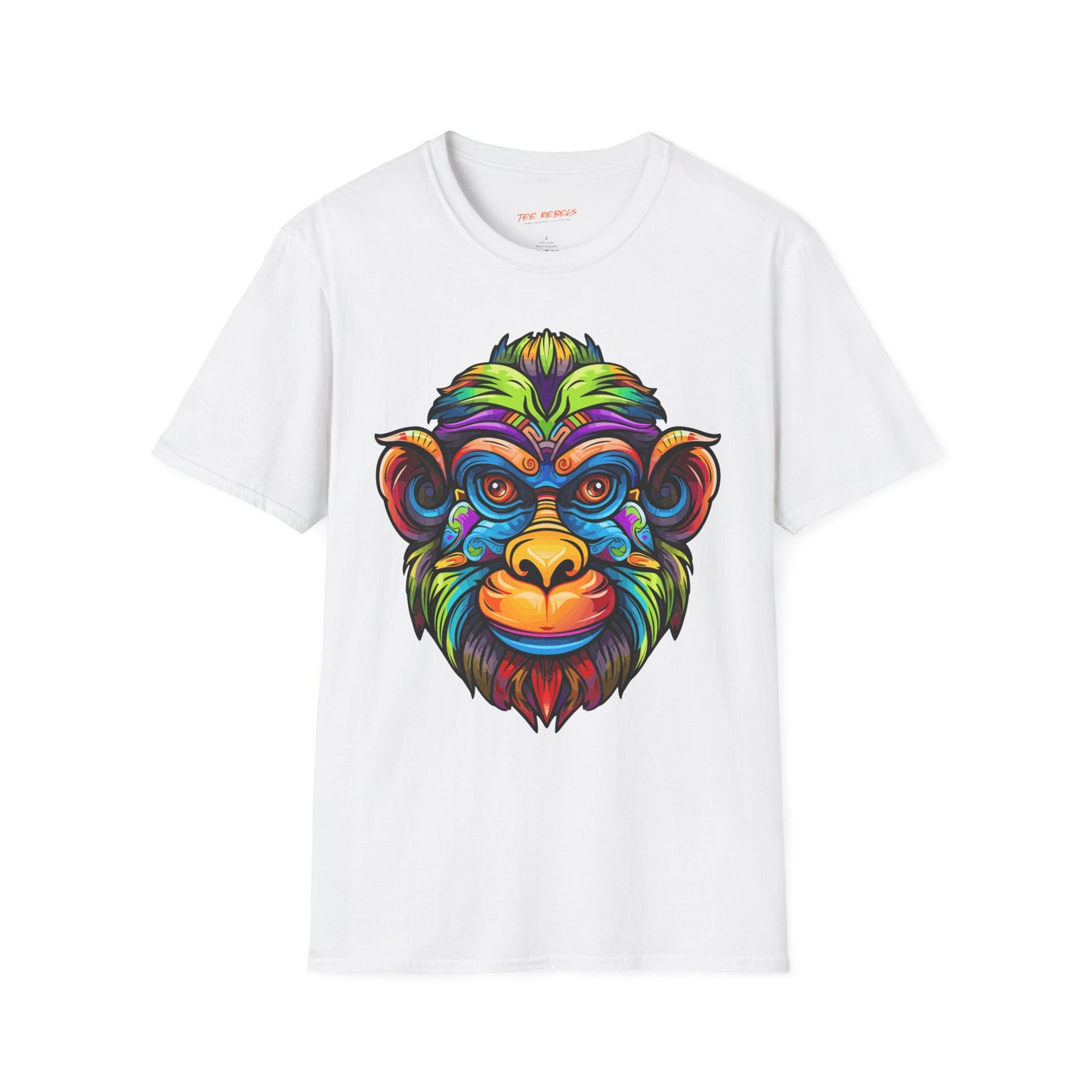 Psychedelic Gorilla Unisex T-Shirt | Gorilla Rebel Frequency