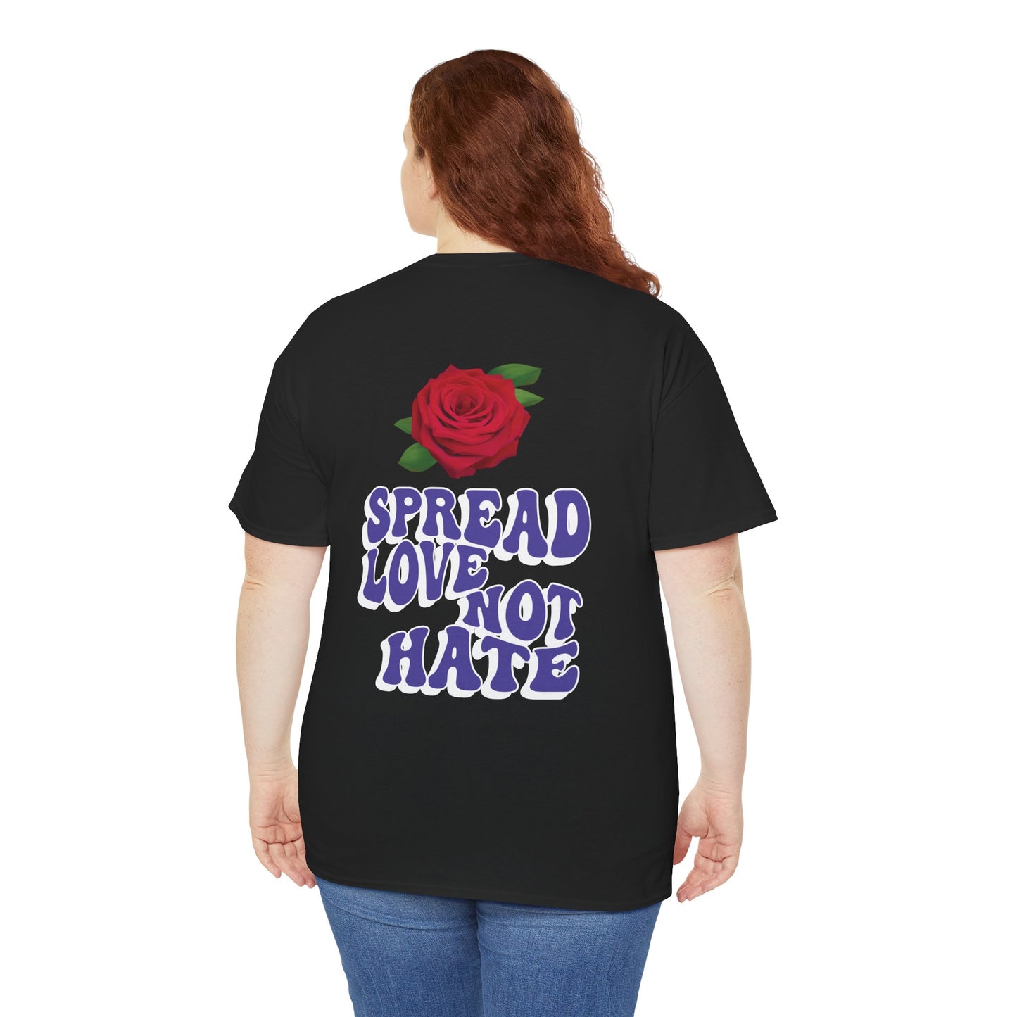 Rebel Red Panda Graphic Tee Unisex Heavy Cotton T-Shirt | Red Panda Rebel Frequency