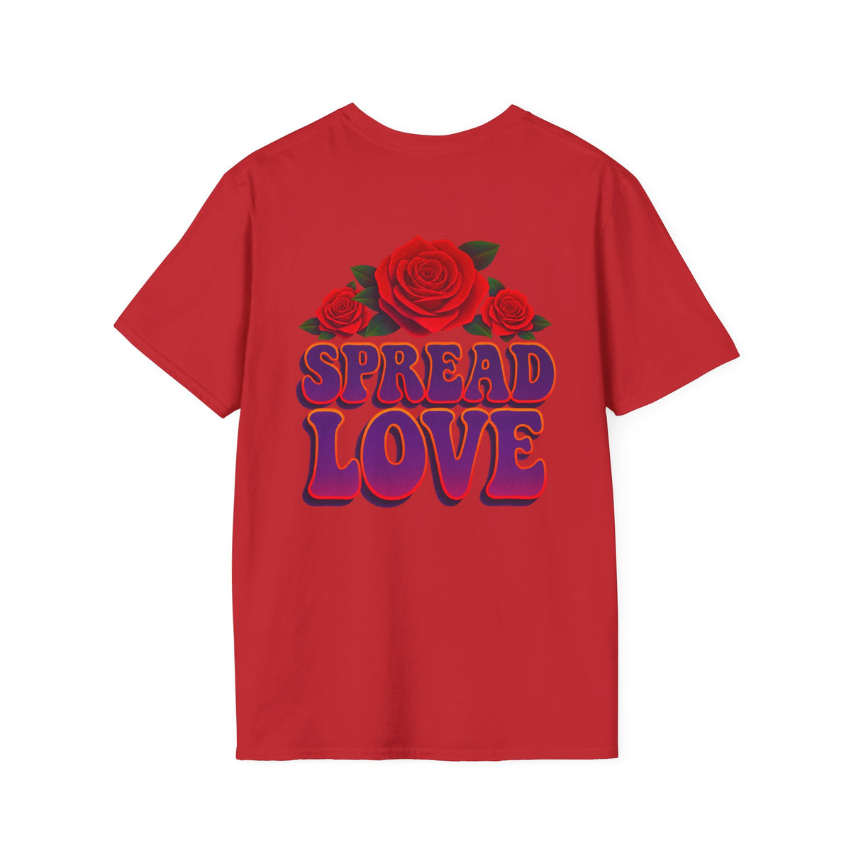 Evolution Butterfly 3 Spread Love Rose Graphic T-Shirt
