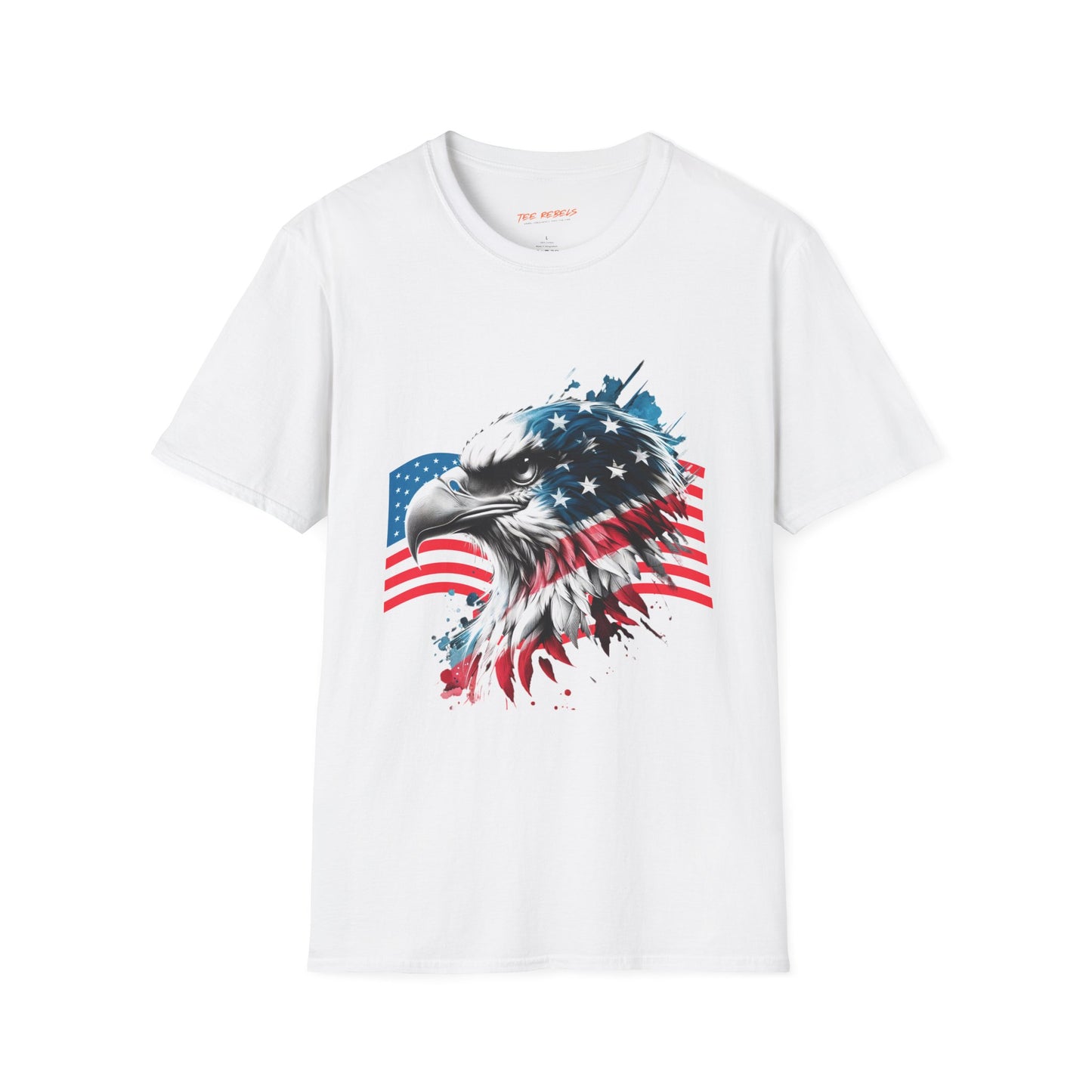 Patriotic America Eagle Unisex Streetwear T-Shirt | America Graphic T-Shirt | 4th of July | Independence Day | Eagle Rebel Frequency
