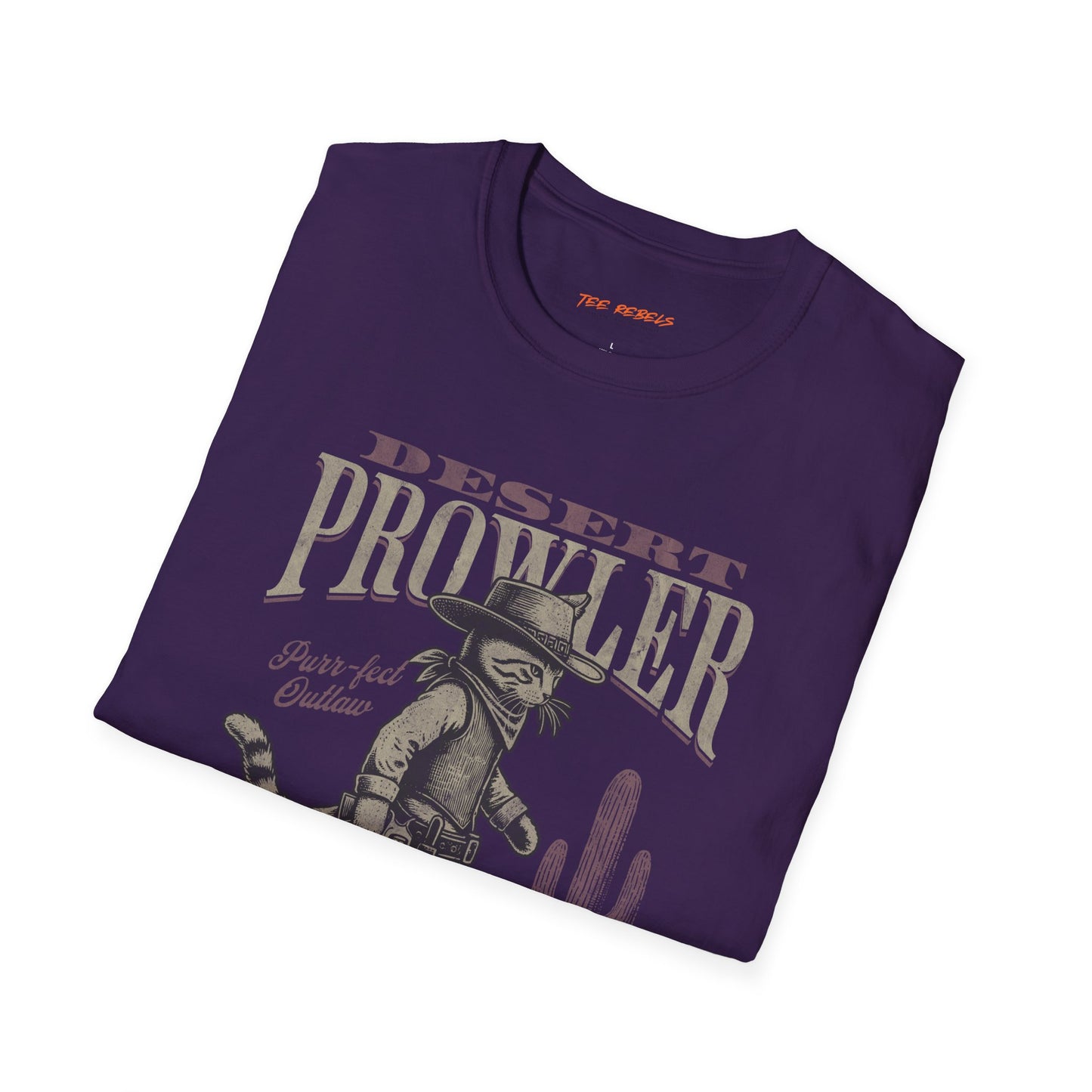 Desert Prowler Unisex Streetwear T-Shirt | American West Graphic T-Shirt | Desert Rebel Frequency