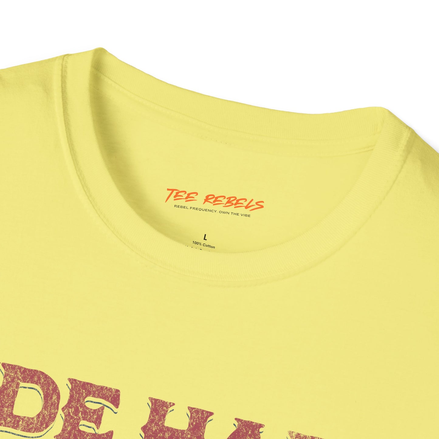 Ride Hard Live Free Unisex Streetwear T-Shirt | American Cowboy Graphic T-Shirt | Cowboy Rebel Frequency