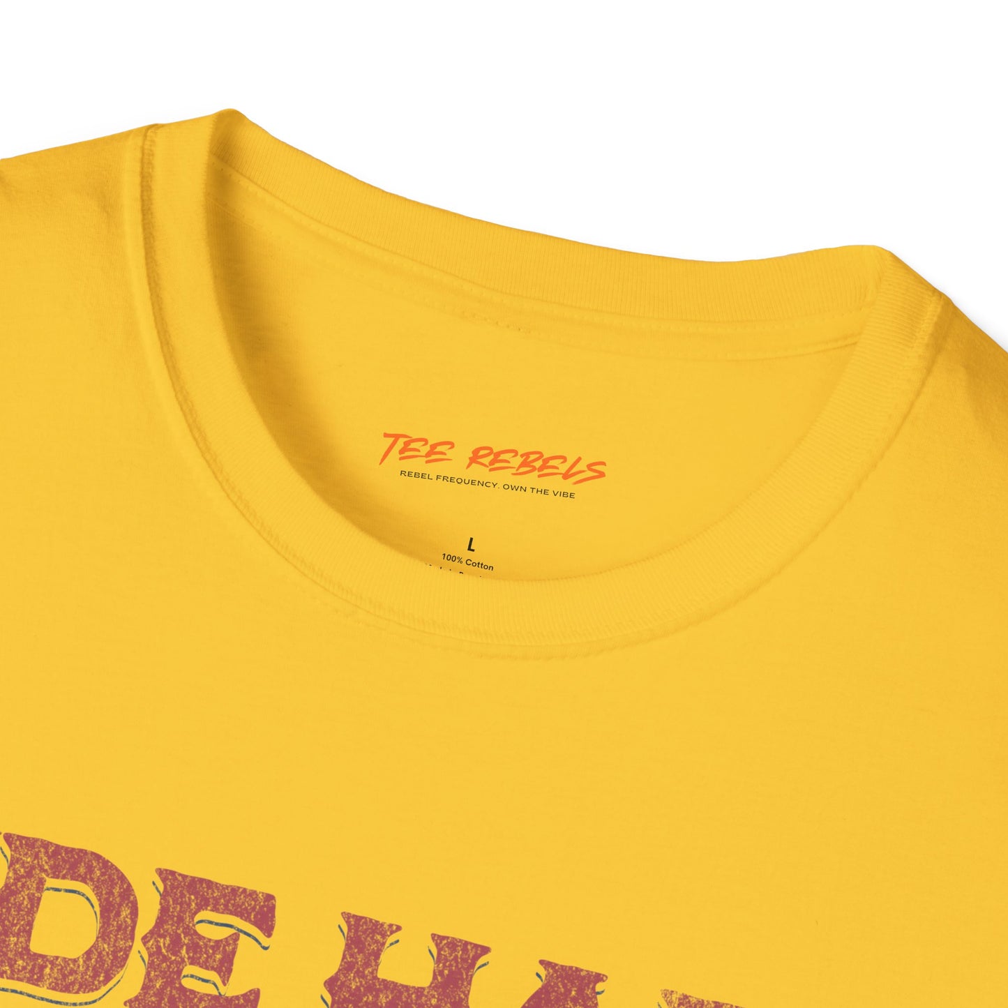 Ride Hard Live Free Unisex Streetwear T-Shirt | American Cowboy Graphic T-Shirt | Cowboy Rebel Frequency