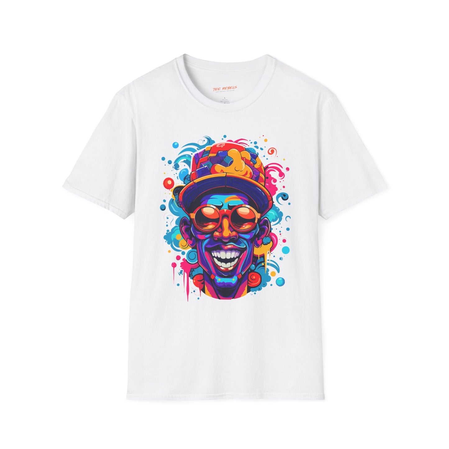 Psychedelic Street Afro Unisex T-Shirt | Afro Rebel Frequency