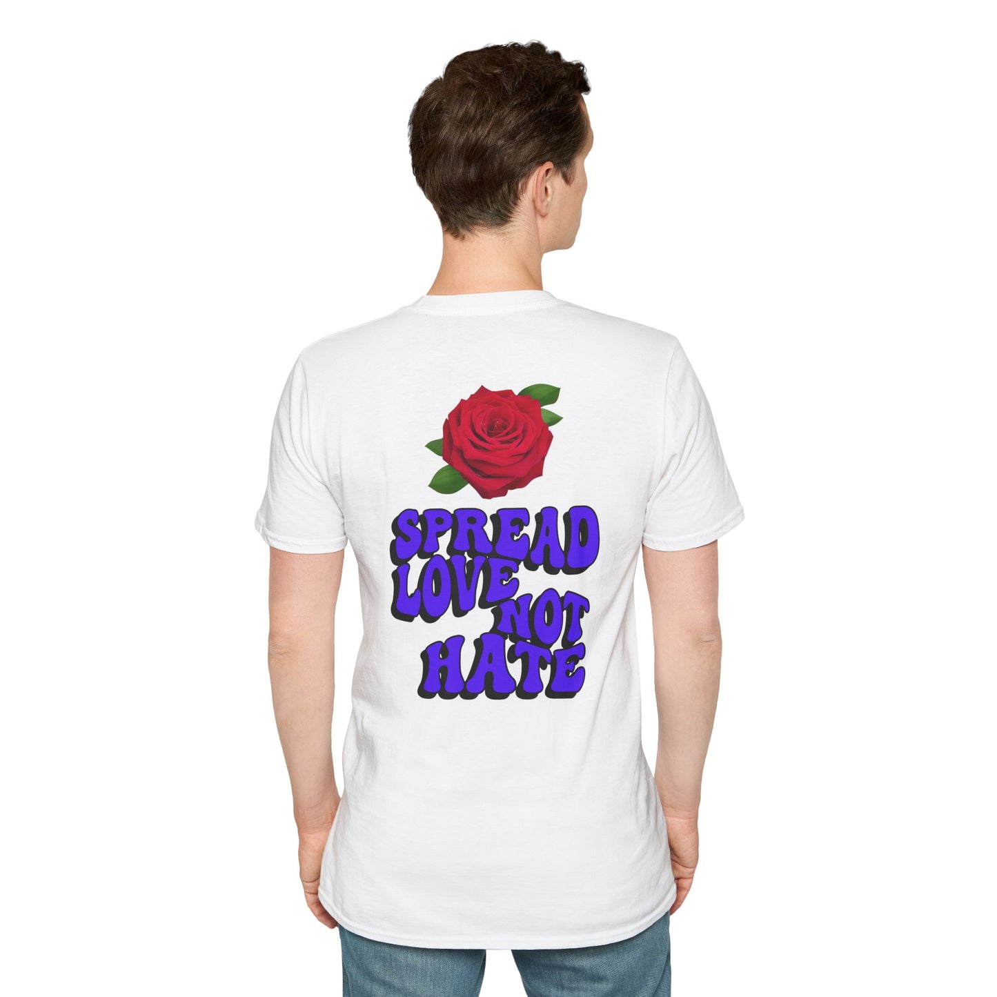 Psychedelic Happy Skull Graphic Unisex Softstyle T-Shirt | Happy Skull Rebel Frequency