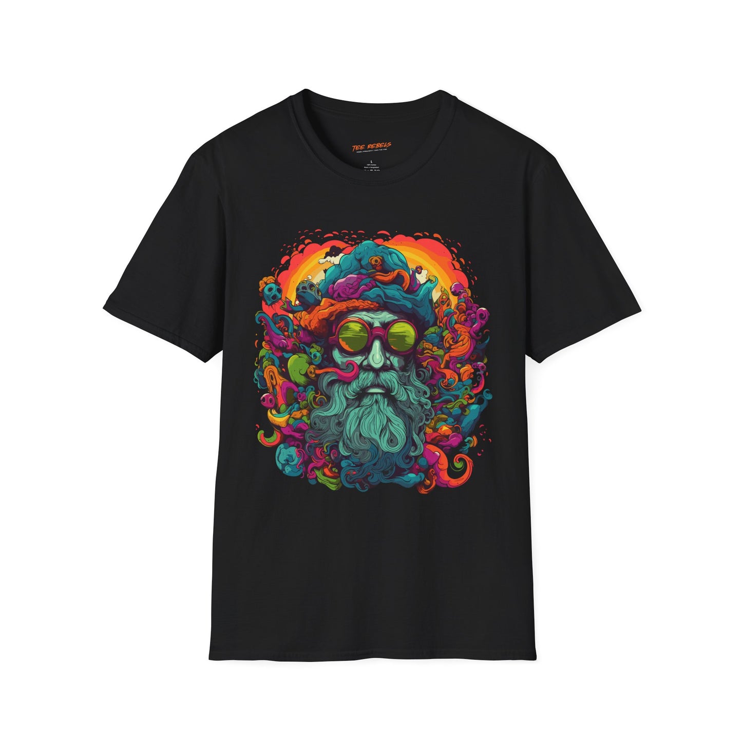 Psychedelic Gramps Unisex T-Shirt | Gramps Rebel Frequency