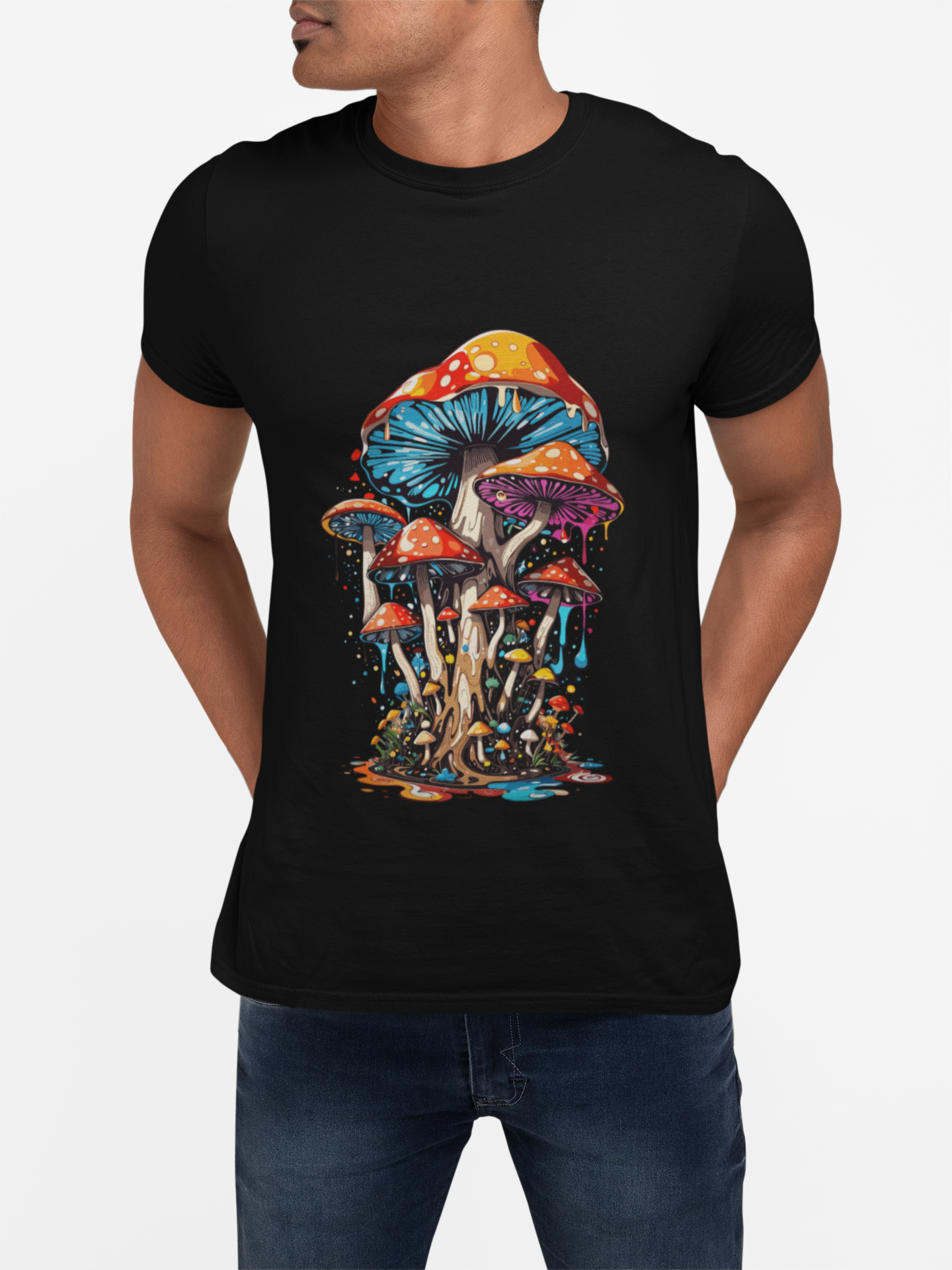 Psychedelic Mush Tree Unisex T-Shirt | Mush Rebel Frequency
