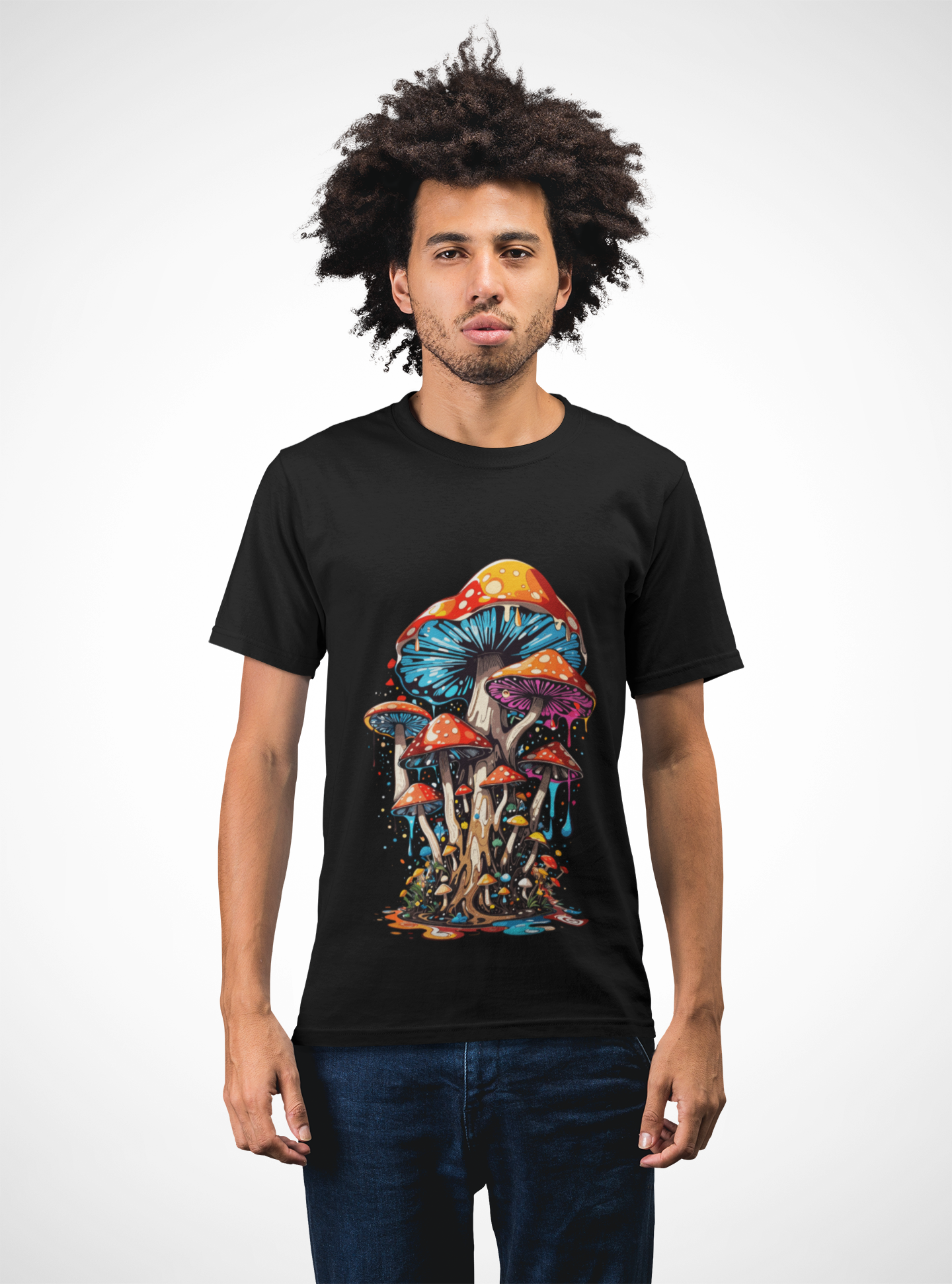 Psychedelic Mush Tree Unisex T-Shirt | Mush Rebel Frequency