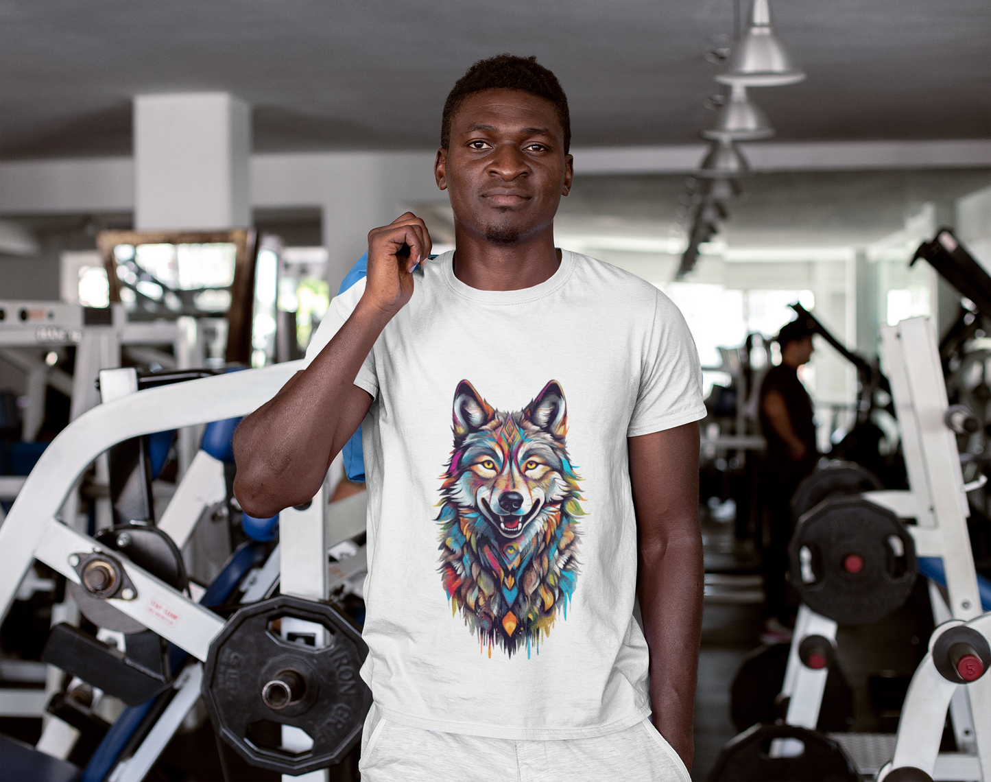 Psychedelic Wolf Unisex T-Shirt | Wolf Rebel Frequency