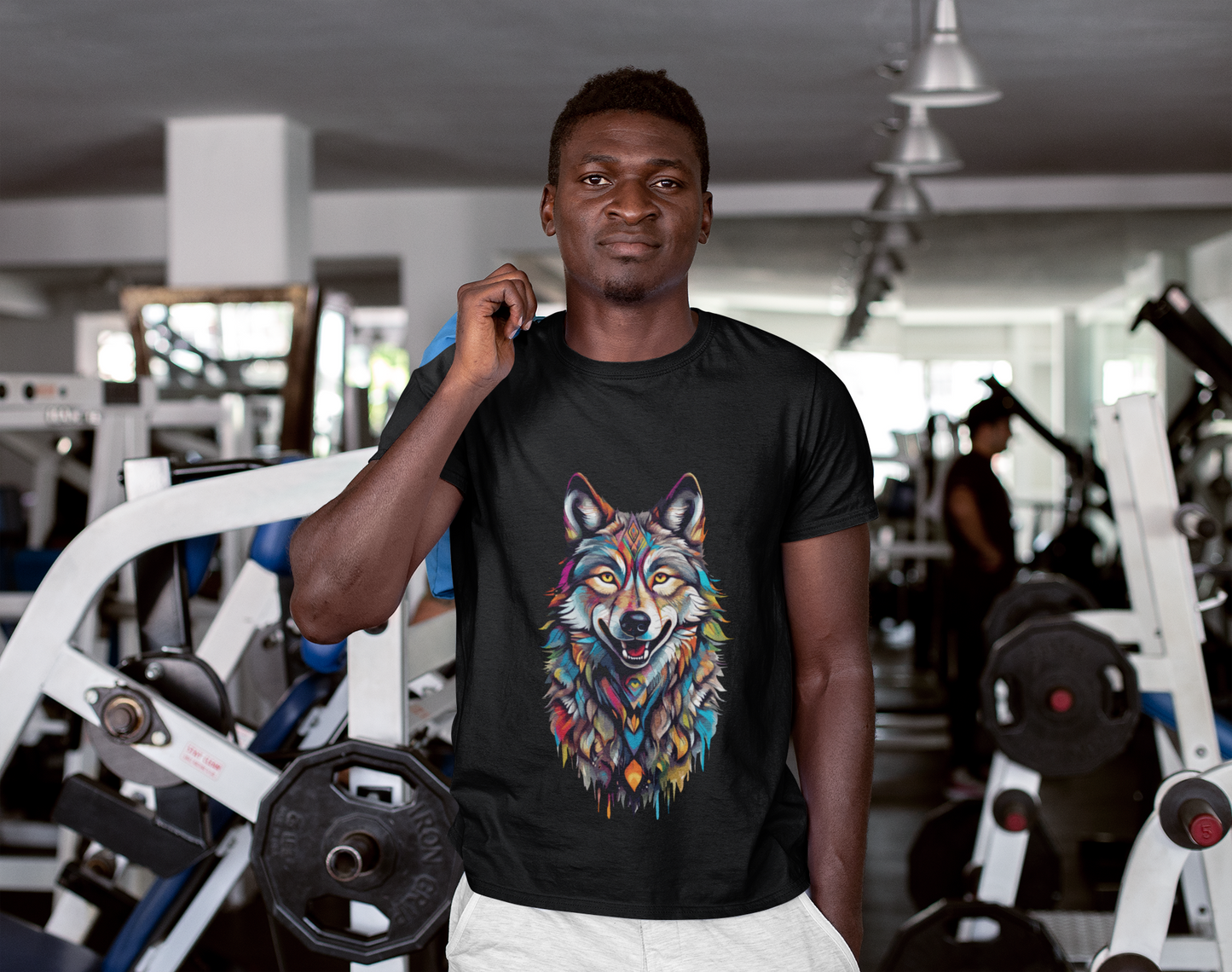 Psychedelic Wolf Unisex T-Shirt | Wolf Rebel Frequency