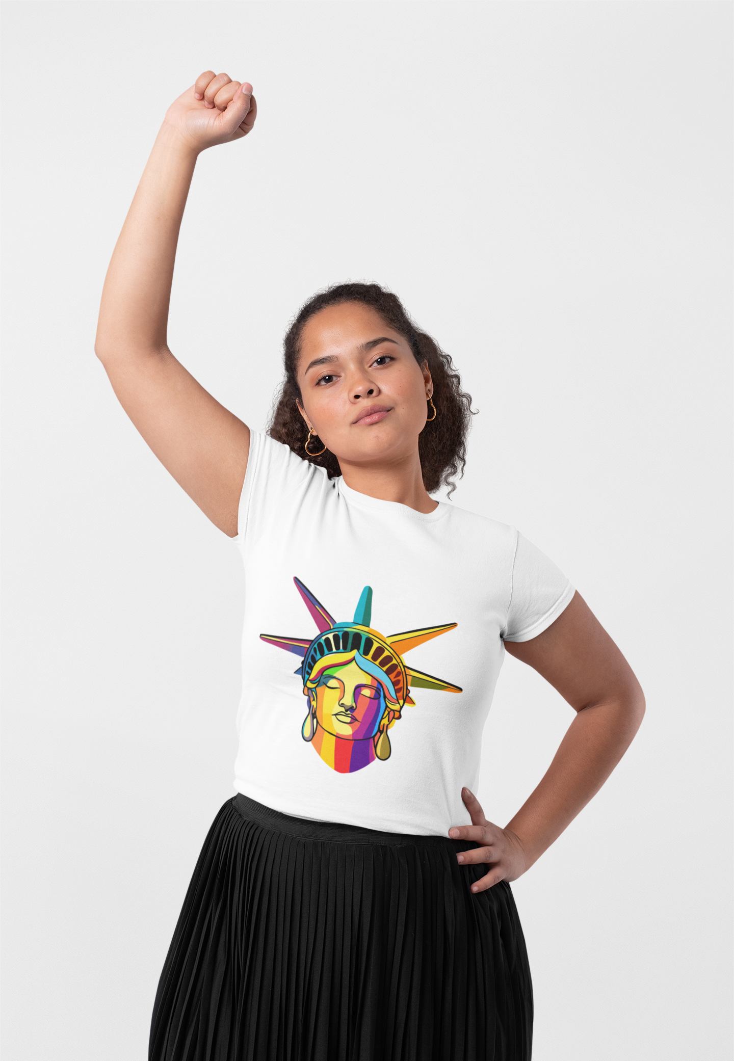 Liberty Ombre Unisex T-Shirt | Liberty Rebel Frequency