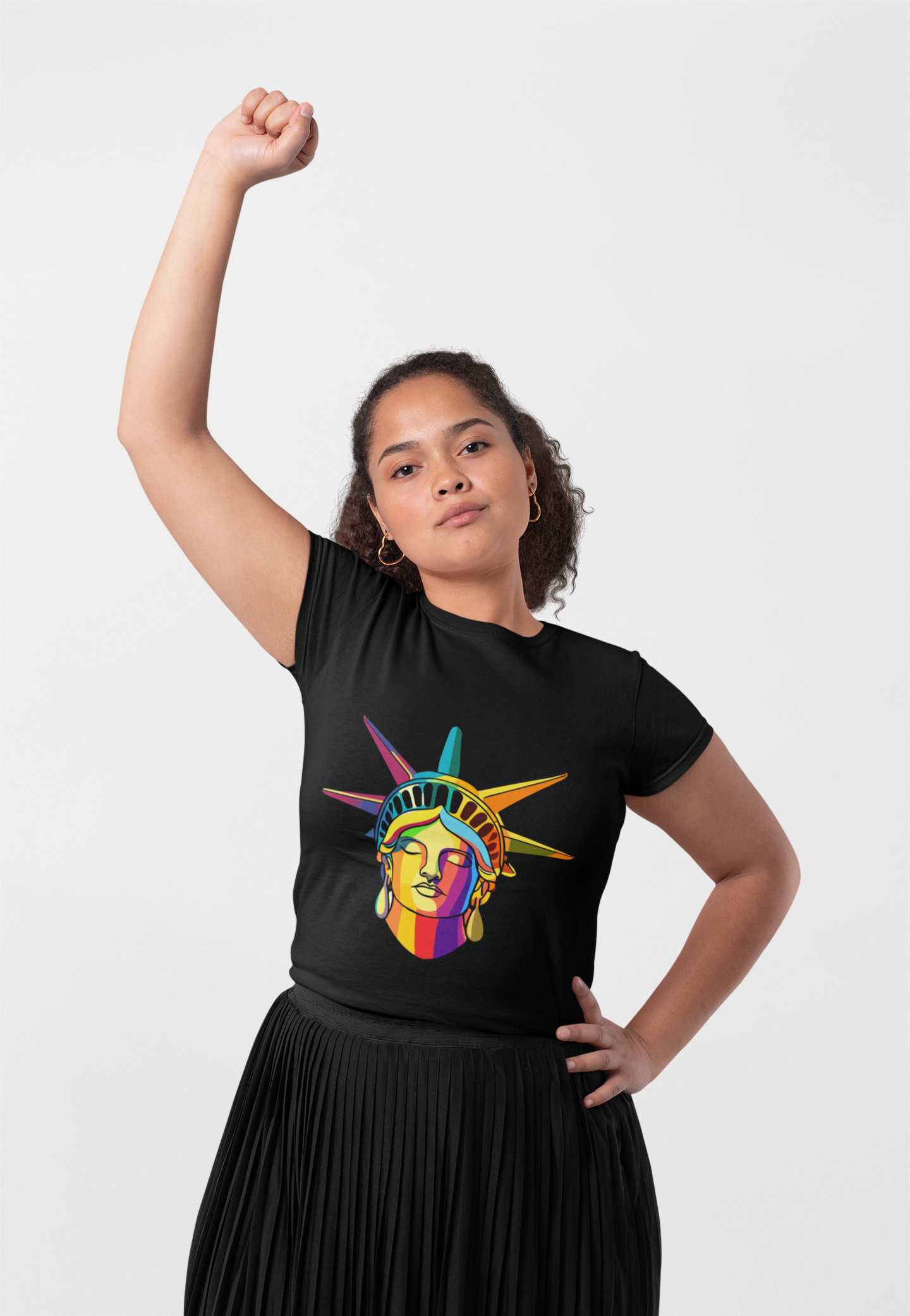 Liberty Ombre Unisex T-Shirt | Liberty Rebel Frequency