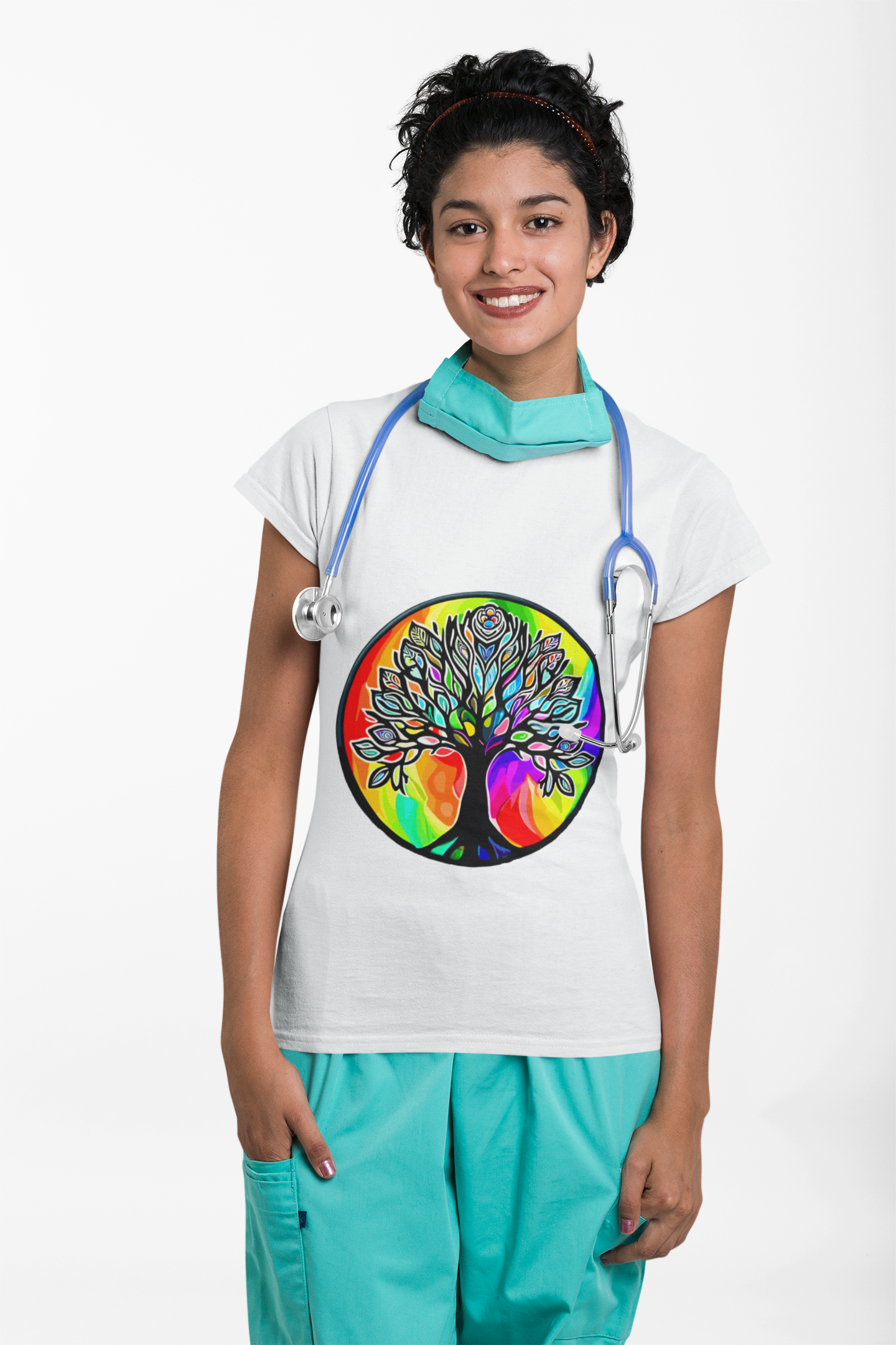 Psychedelic Tree of Life Unisex T-Shirt | Tree Rebel Frequency