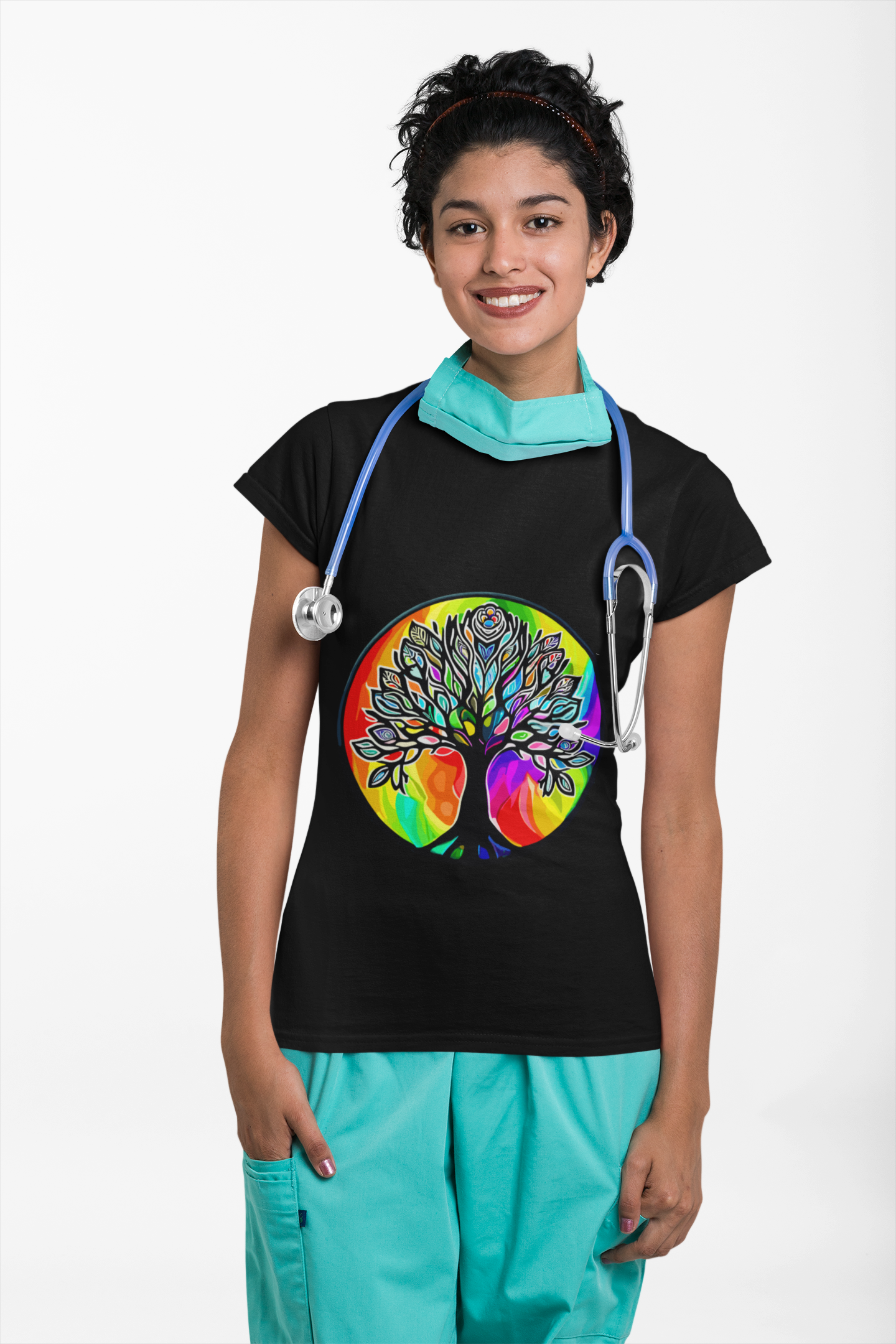 Psychedelic Tree of Life Unisex T-Shirt | Tree Rebel Frequency