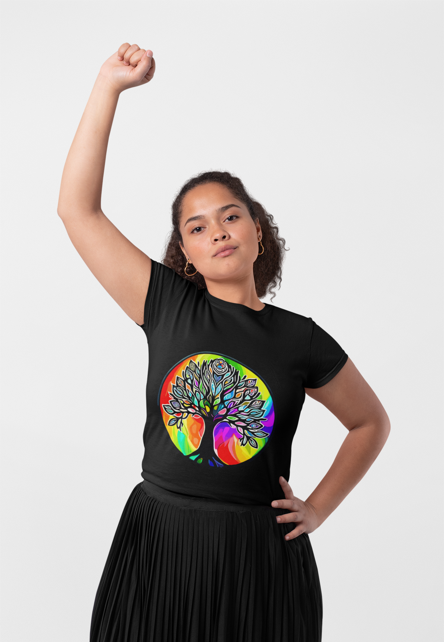 Psychedelic Tree of Life Unisex T-Shirt | Tree Rebel Frequency