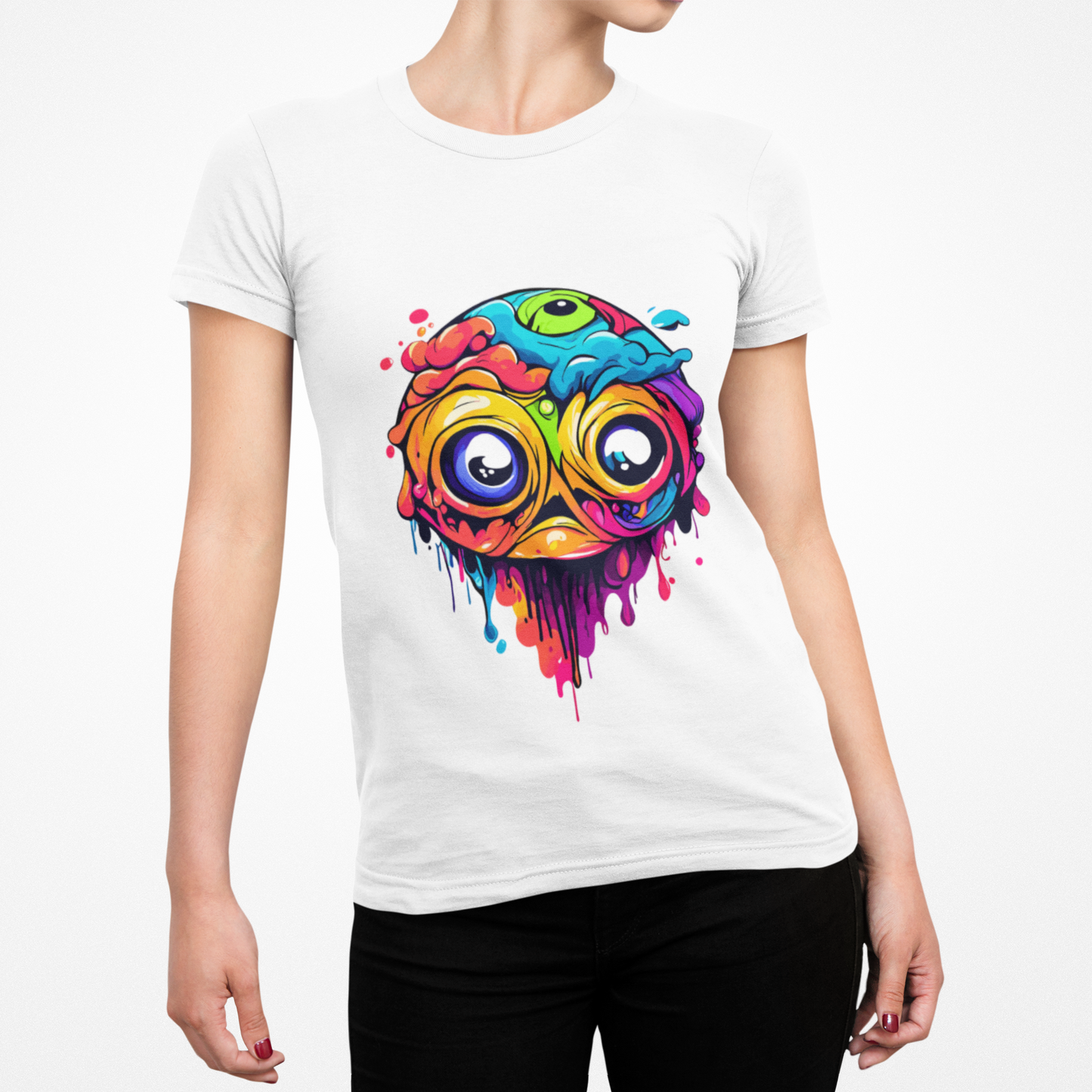 Psychedelic Slimy Blob Unisex T-Shirt | Slimy Rebel Frequency