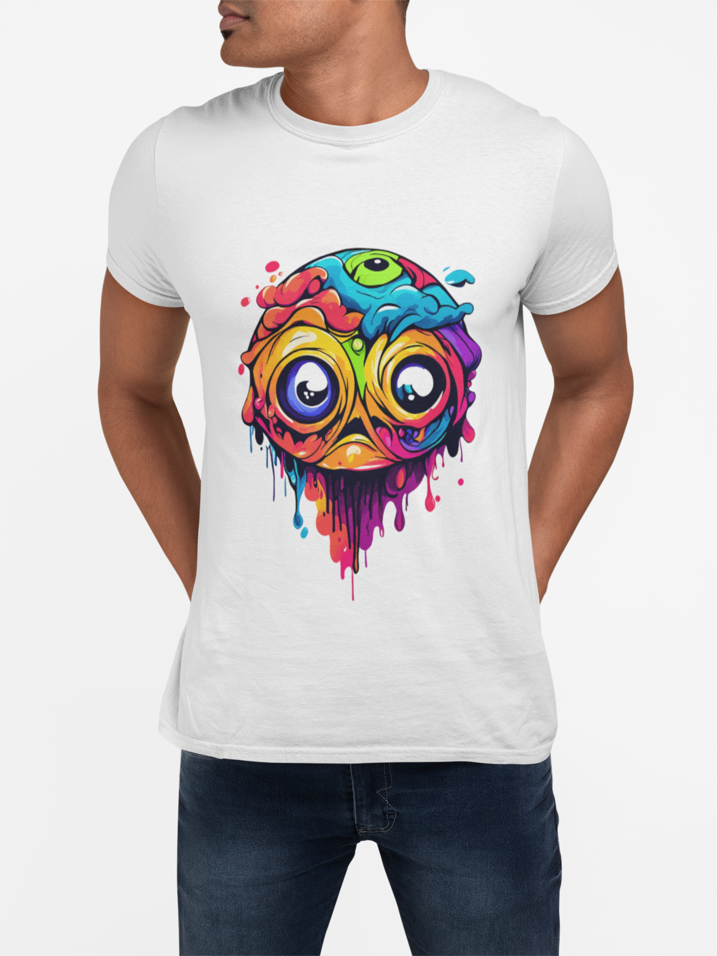 Psychedelic Slimy Blob Unisex T-Shirt | Slimy Rebel Frequency