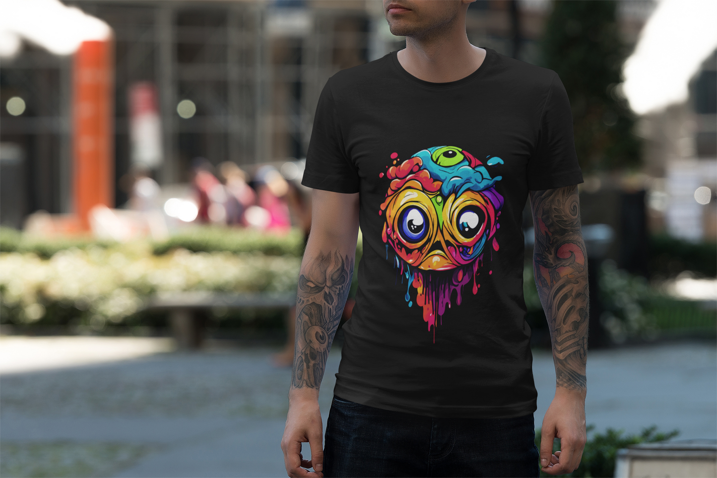 Psychedelic Slimy Blob Unisex T-Shirt | Slimy Rebel Frequency