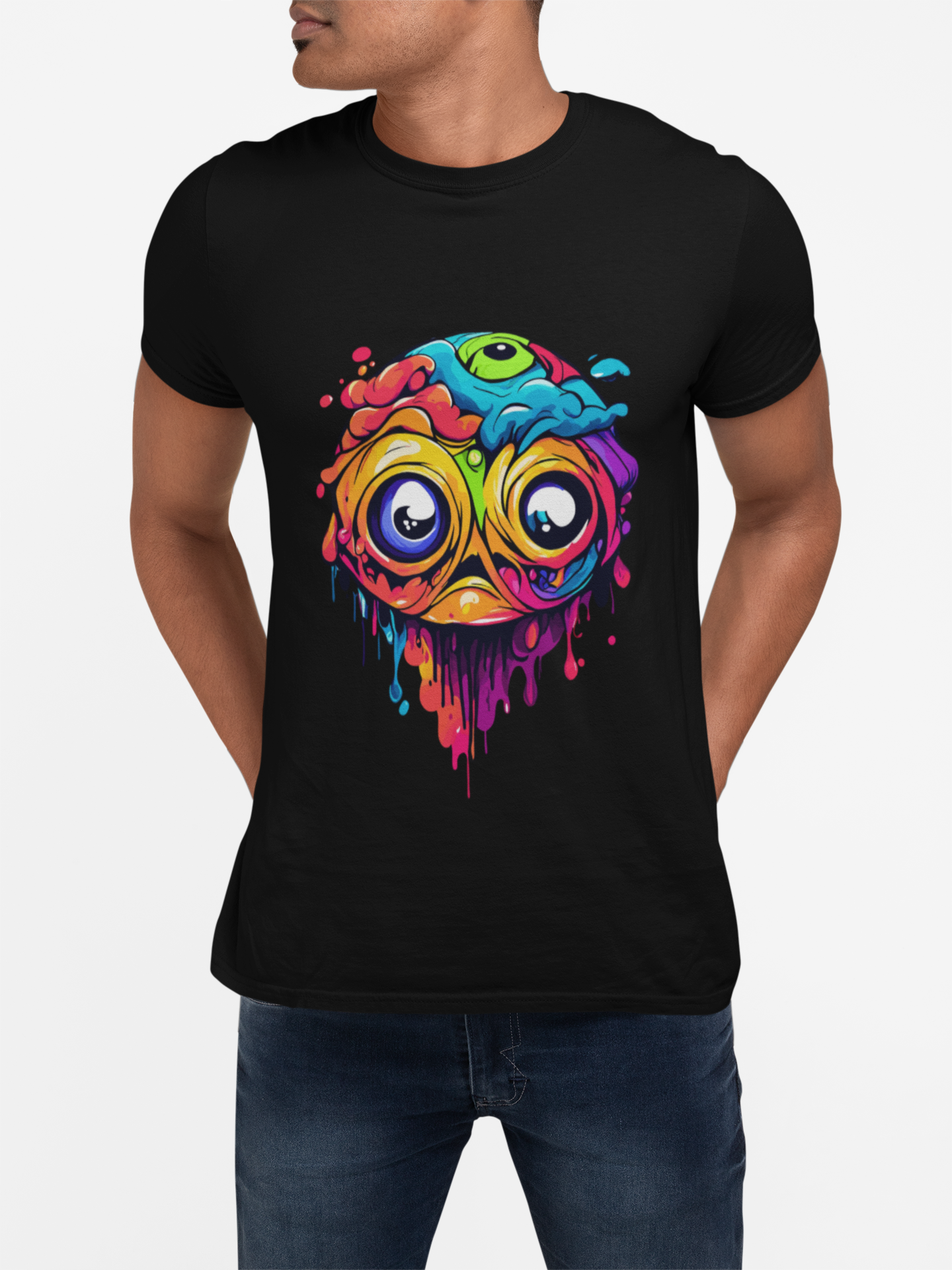 Psychedelic Slimy Blob Unisex T-Shirt | Slimy Rebel Frequency