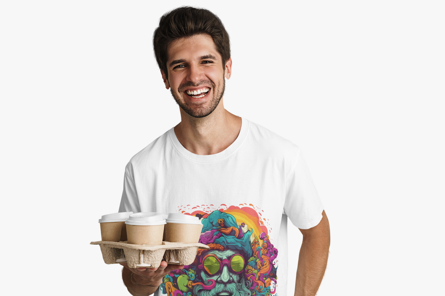 Psychedelic Gramps Unisex T-Shirt | Gramps Rebel Frequency
