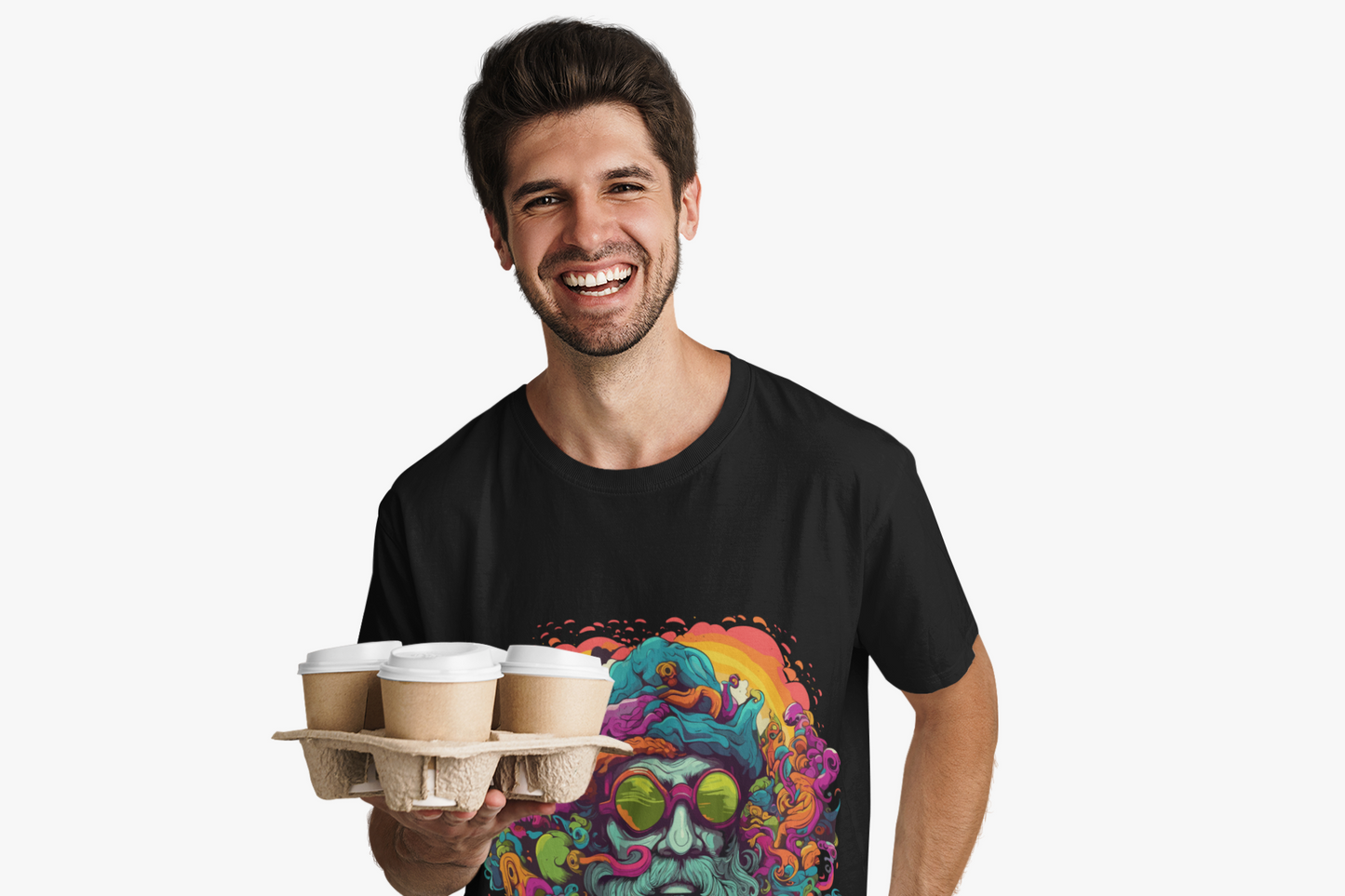 Psychedelic Gramps Unisex T-Shirt | Gramps Rebel Frequency