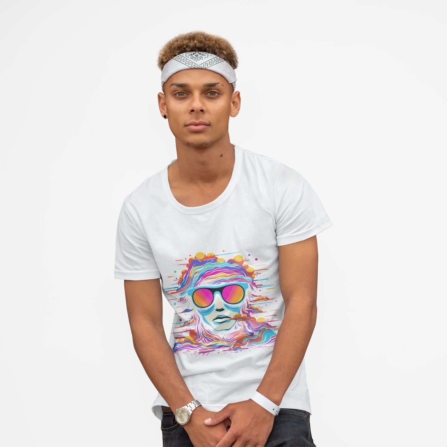 Psychedelic Dust Being Unisex T-Shirt | Dust Rebel Frequency