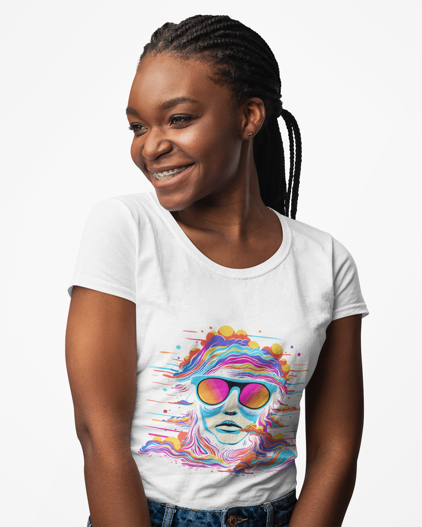 Psychedelic Dust Being Unisex T-Shirt | Dust Rebel Frequency