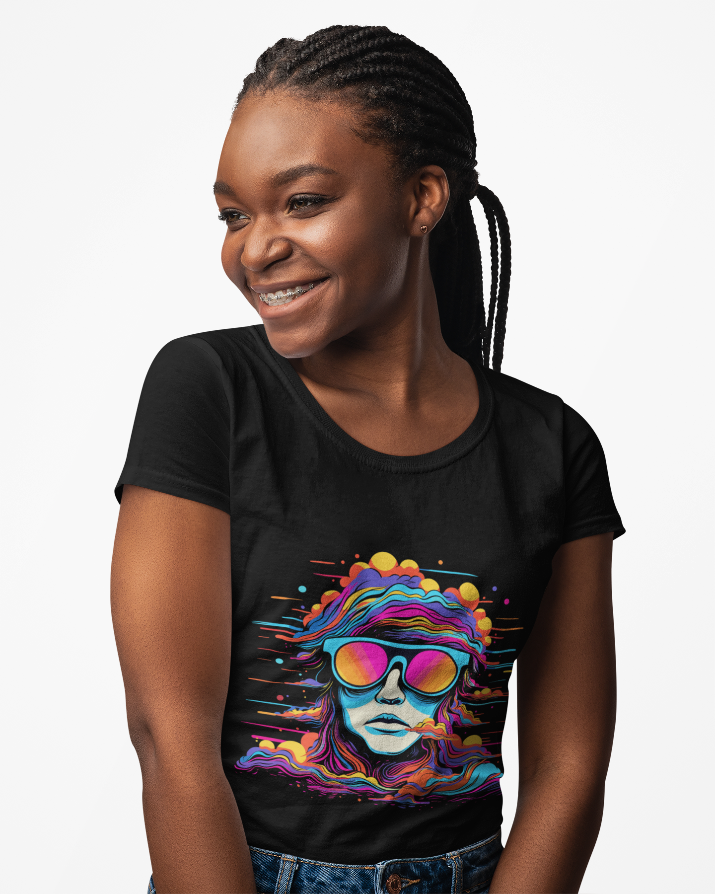 Psychedelic Dust Being Unisex T-Shirt | Dust Rebel Frequency