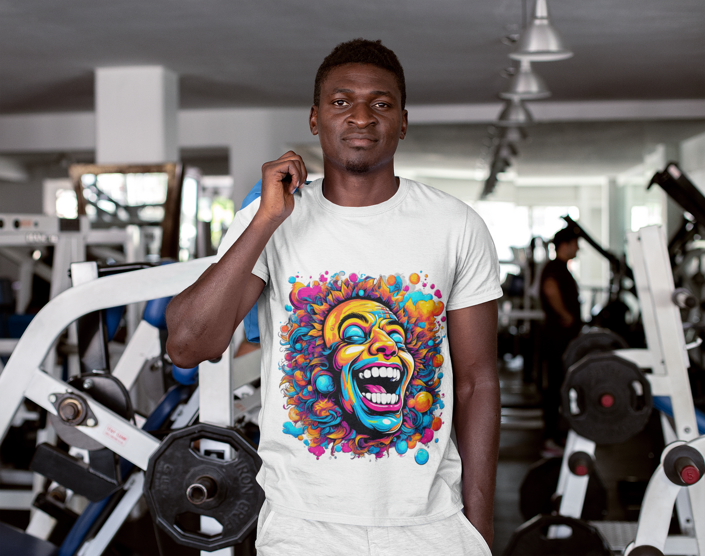 Psychedelic Happy Man Unisex T-Shirt | Happy Rebel Frequency