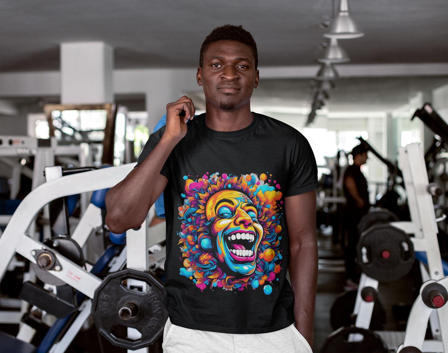 Psychedelic Happy Man Unisex T-Shirt | Happy Rebel Frequency