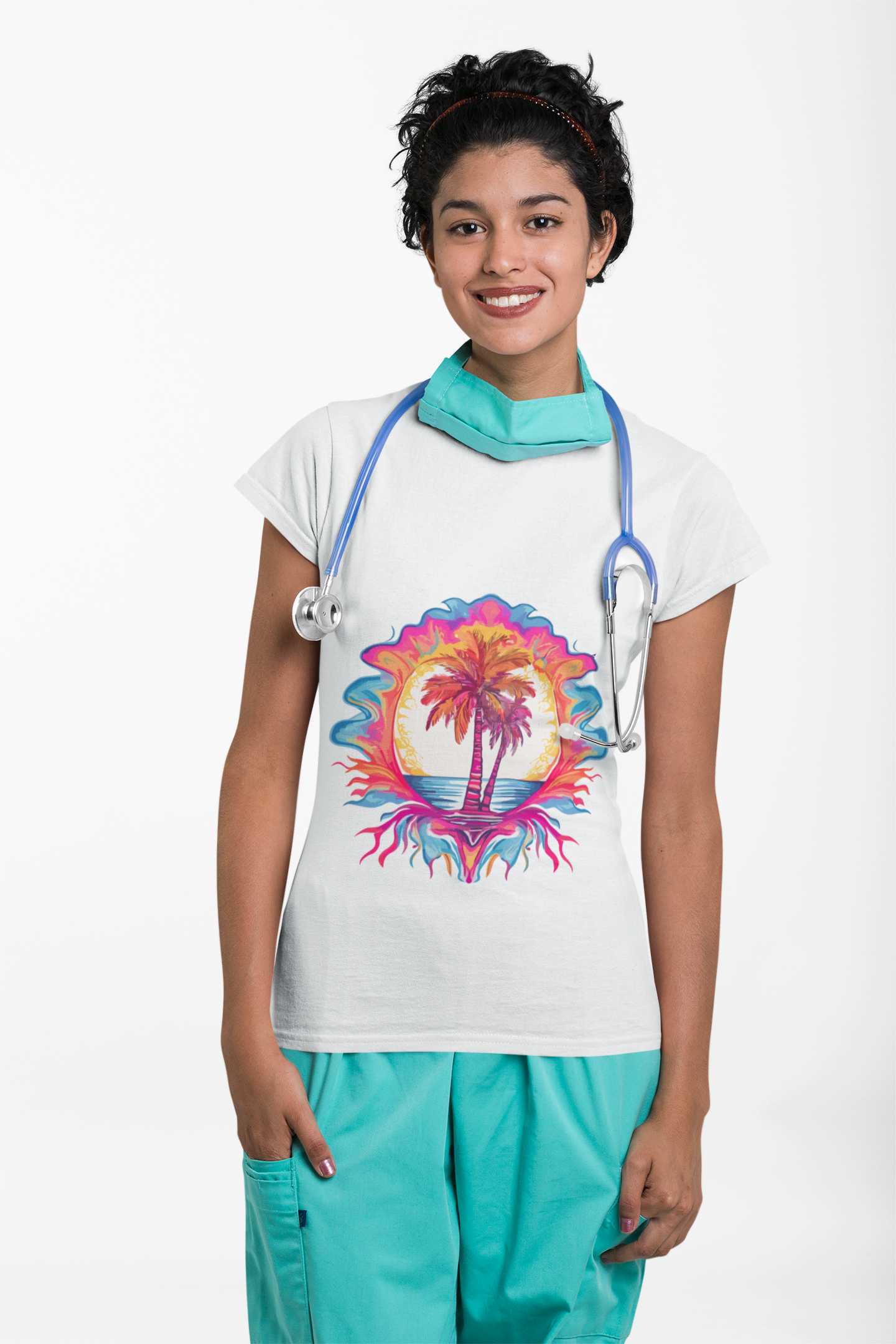 Psychedelic Island Vibe Unisex T-Shirt | Island Rebel Frequency