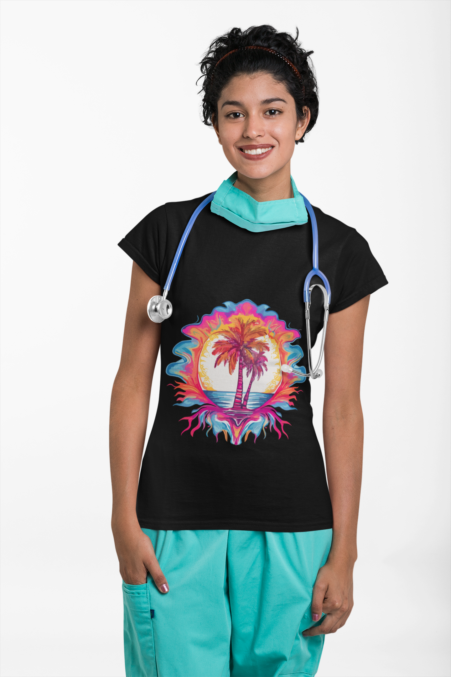 Psychedelic Island Vibe Unisex T-Shirt | Island Rebel Frequency