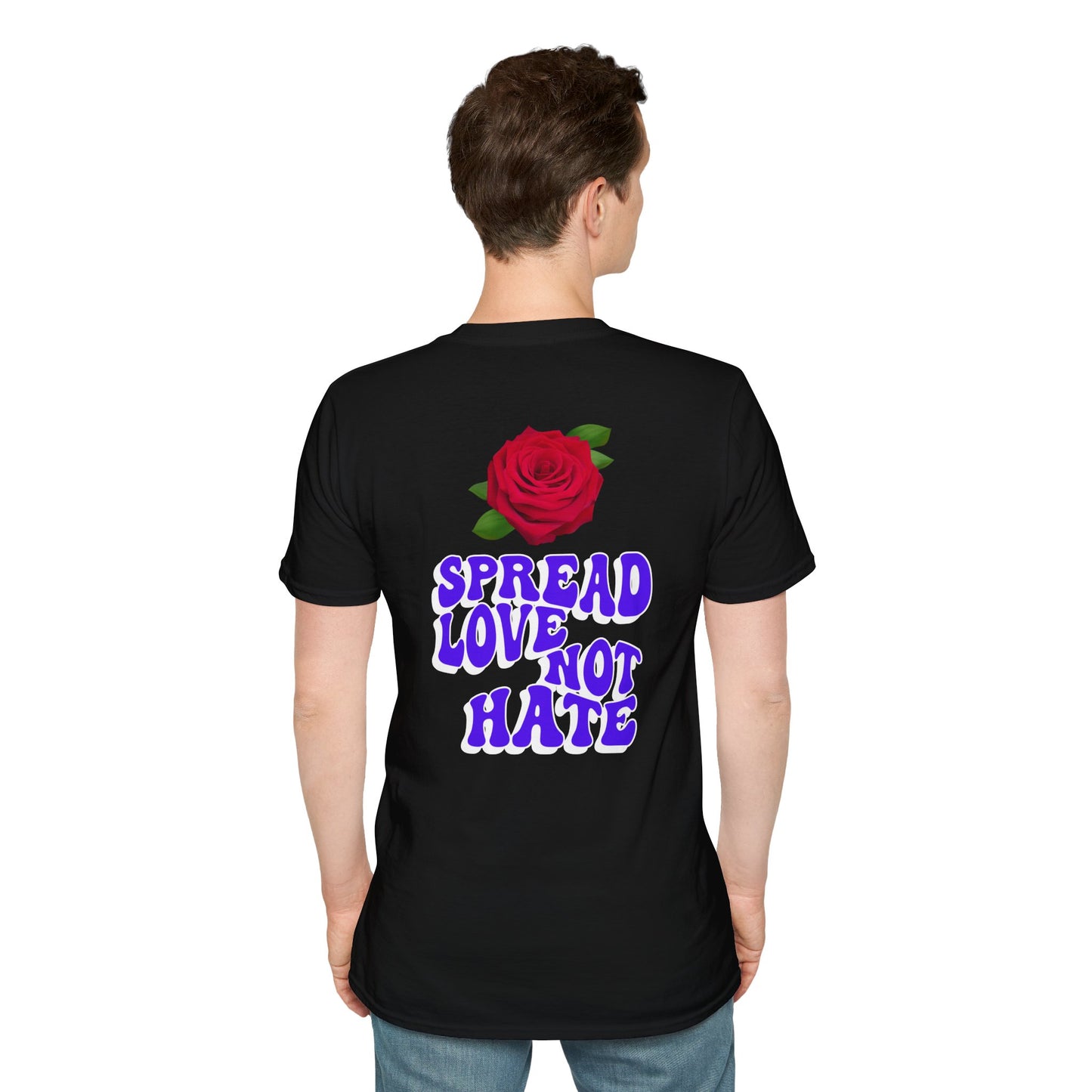 Vibrant Eagle Graphic Tee Unisex Softstyle T-Shirt | Eagle Rebel Frequency