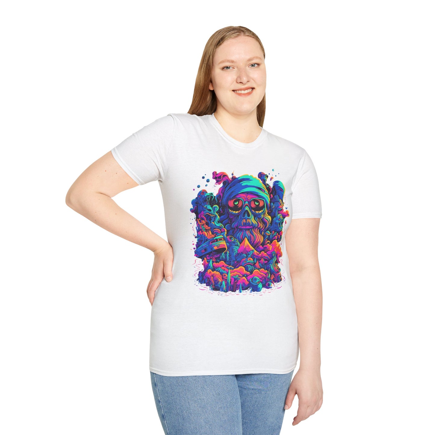 Psychedelic Sailor Man Unisex T-Shirt | Sailor Rebel Frequency