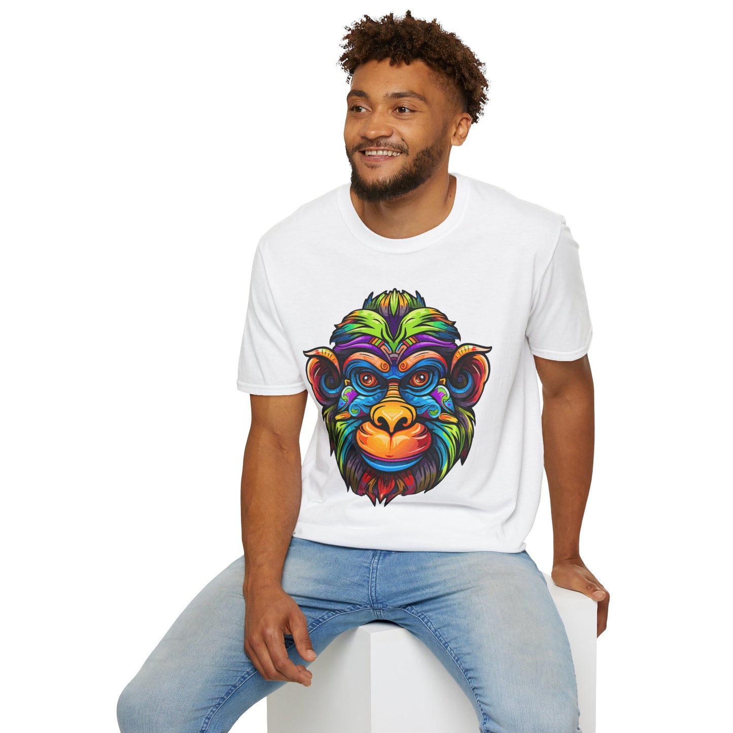 Psychedelic Gorilla Unisex T-Shirt | Gorilla Rebel Frequency