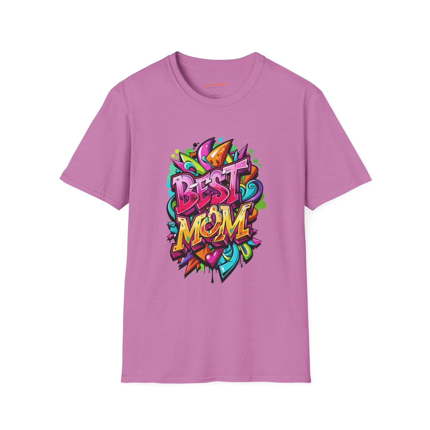 Best Mom Unisex Softstyle T-Shirt | Colorful, Fun Gift for Mother's Day