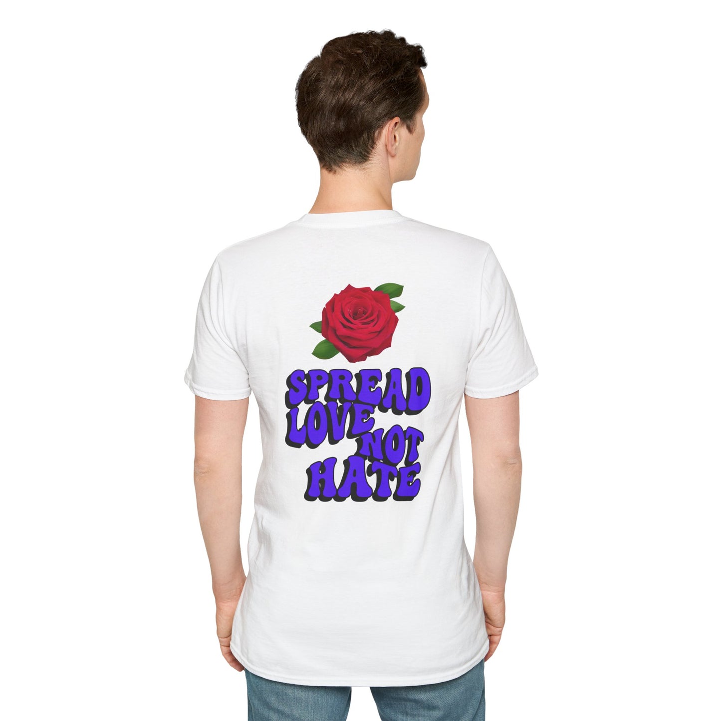 Psychedelic Cat Mandala Unisex Softstyle T-Shirt | Cat Rebel Frequency