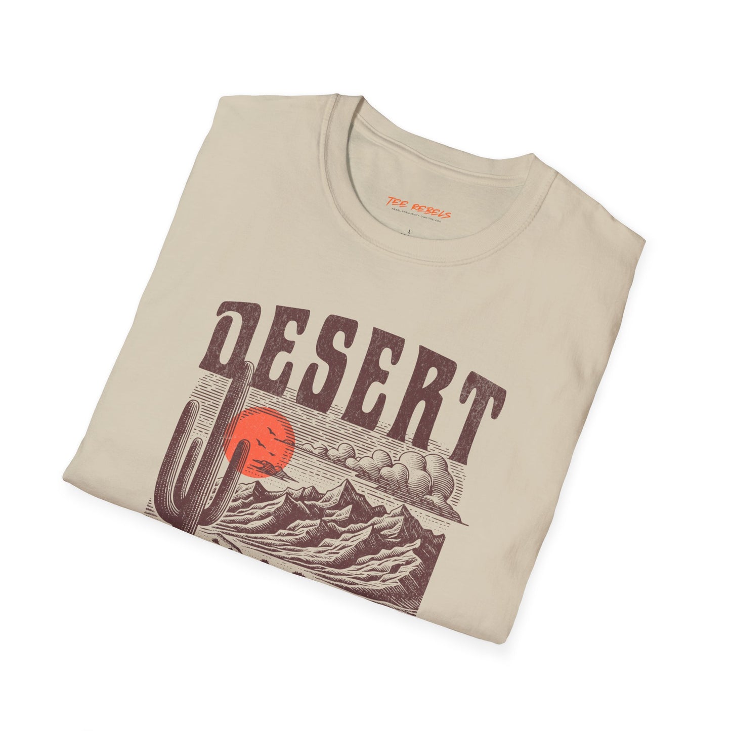 Desert Dreamer Unisex Streetwear T-Shirt | Vintage Western Graphic T-Shirt | Desert Rebel Frequency