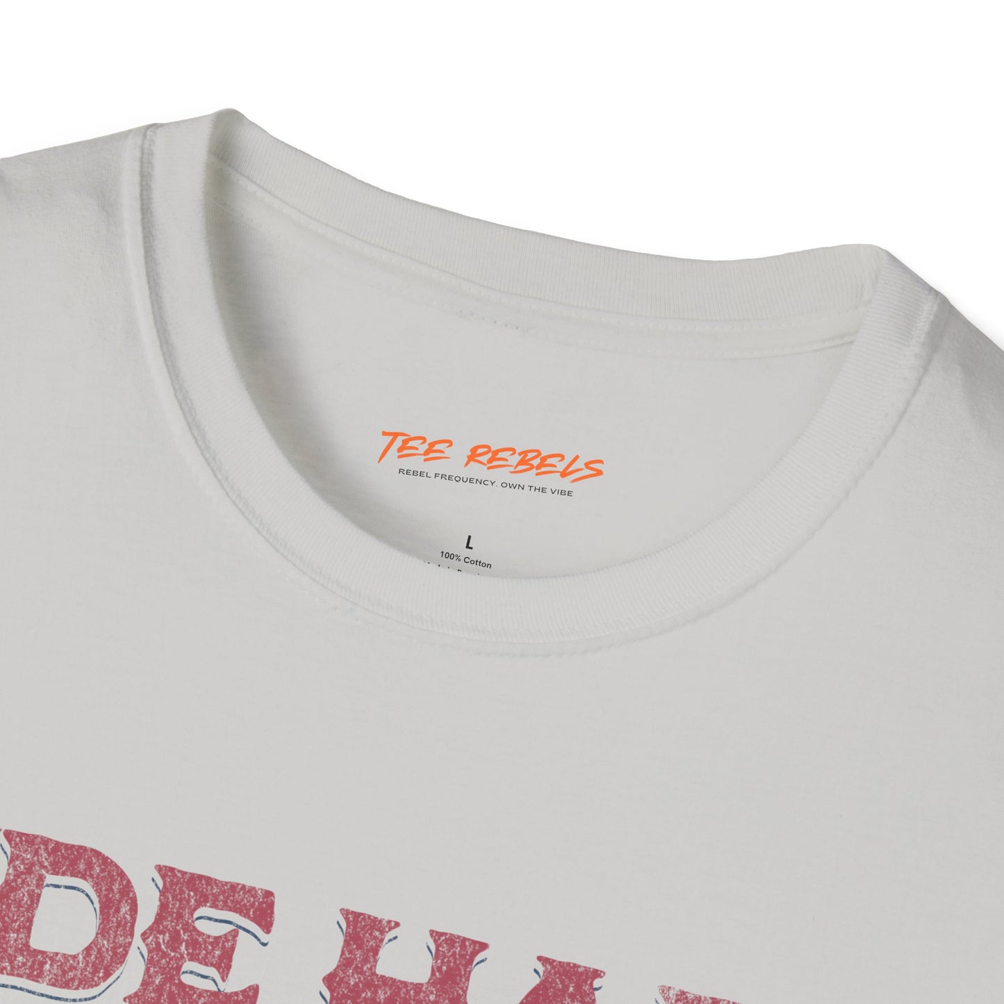 Ride Hard Live Free Unisex Streetwear T-Shirt | American Cowboy Graphic T-Shirt | Cowboy Rebel Frequency