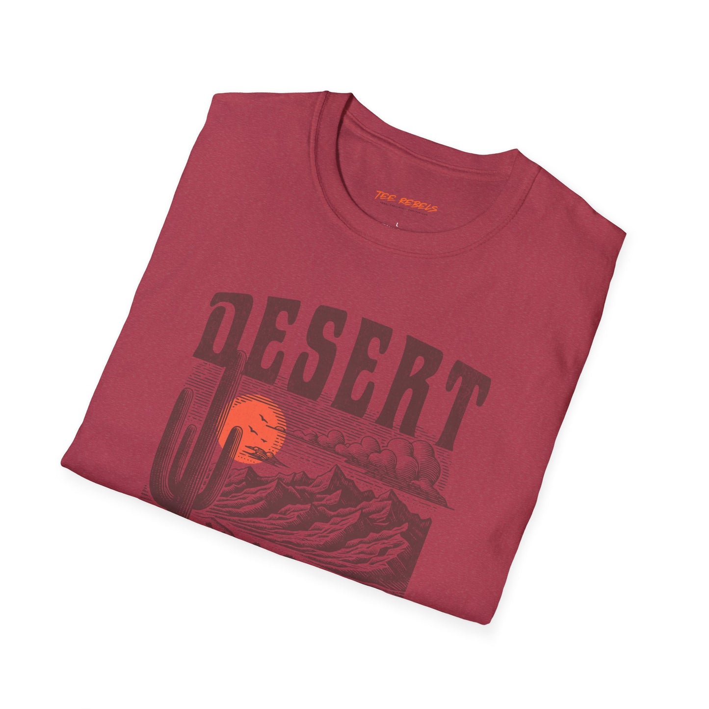 Desert Dreamer Unisex Streetwear T-Shirt | Vintage Western Graphic T-Shirt | Desert Rebel Frequency