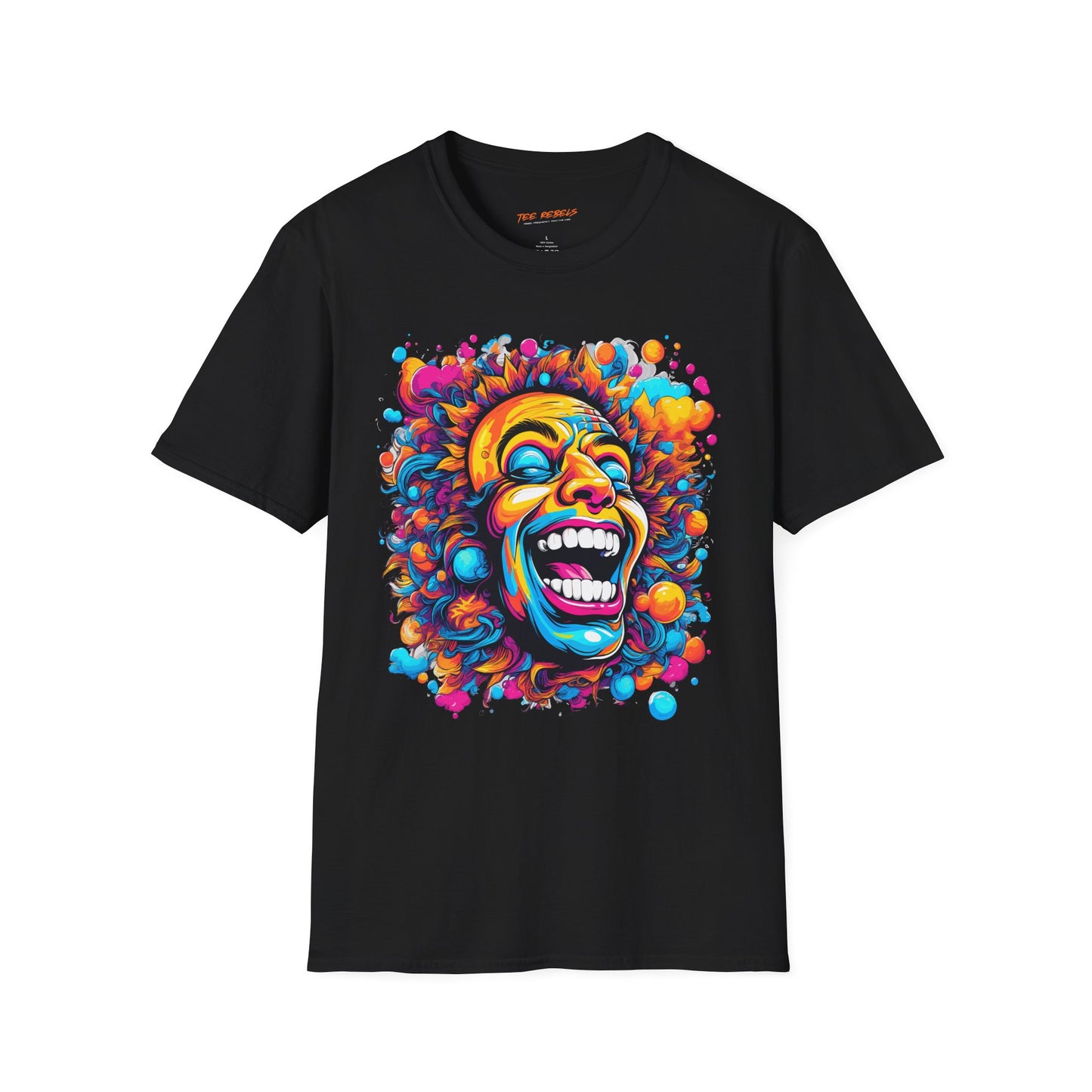Psychedelic Happy Man Unisex T-Shirt | Happy Rebel Frequency