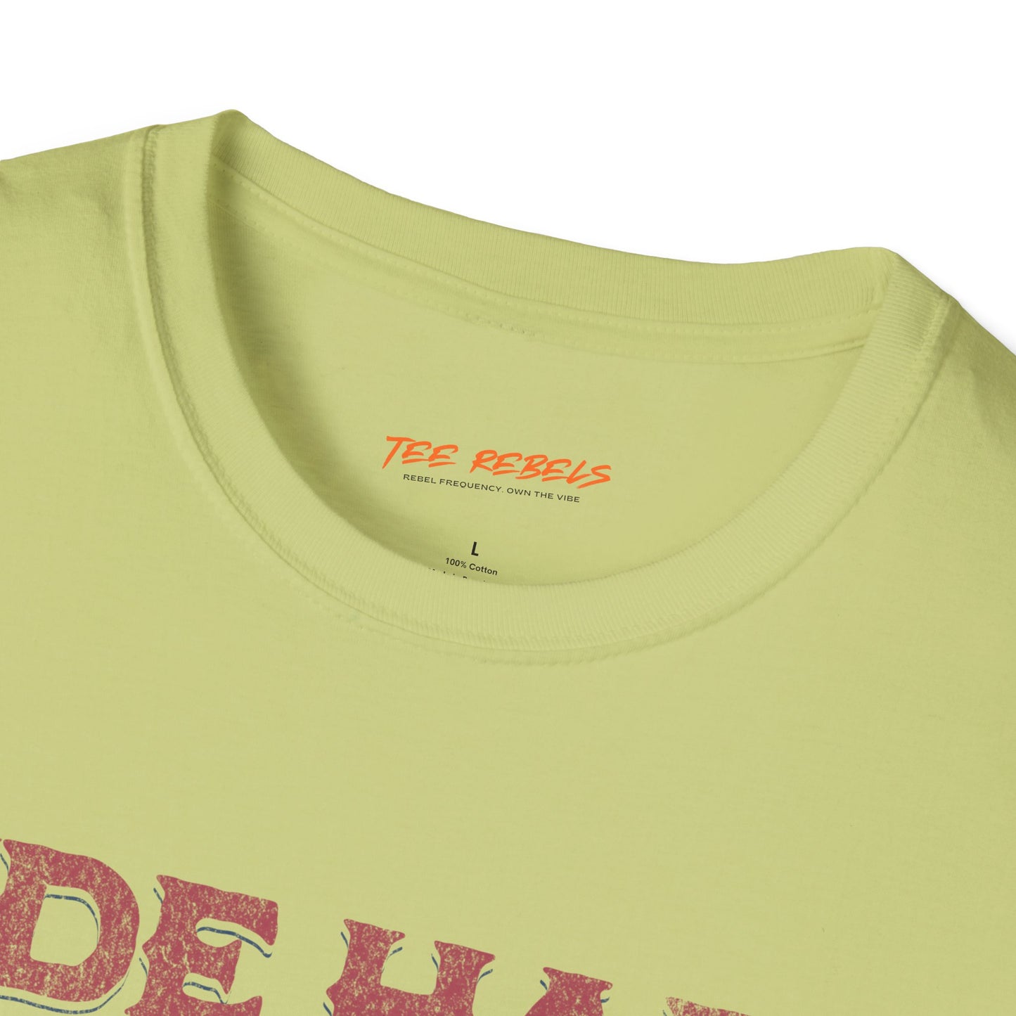 Ride Hard Live Free Unisex Streetwear T-Shirt | American Cowboy Graphic T-Shirt | Cowboy Rebel Frequency