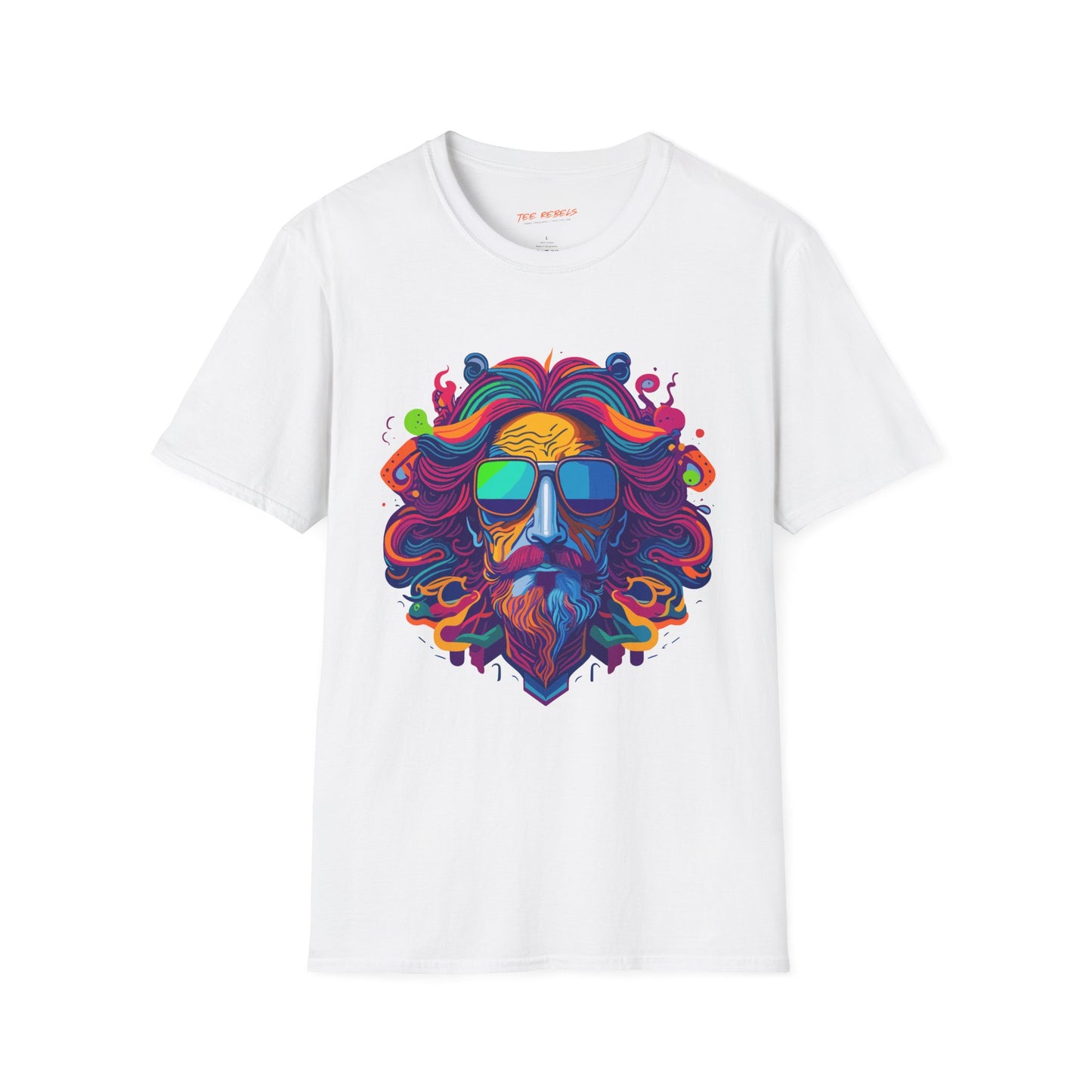 Psychedelic Free Spirit Man Unisex Tee | Man Rebel Frequency