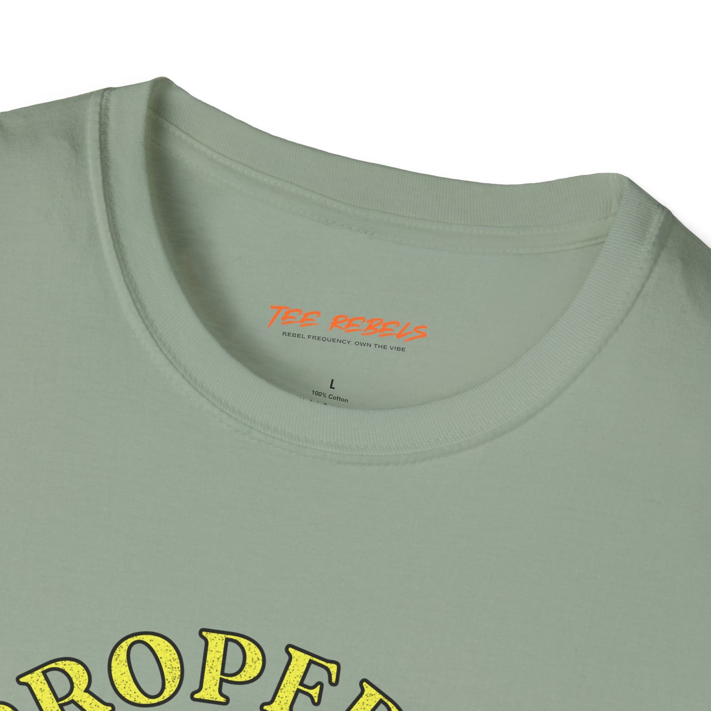 Property of Nobody Unisex Streetwear T-Shirt | Cowboy Graphic T-Shirt | Cowboy Rebel Frequency