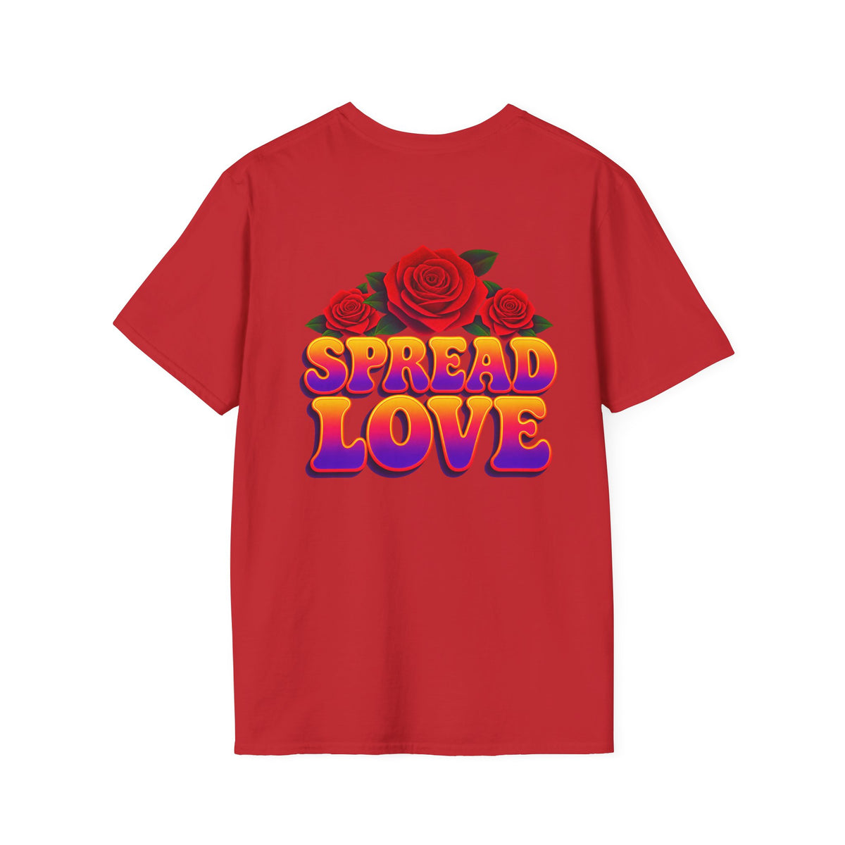 Motivational T-Shirt - Focus on the Goal & Spread Love Graphic T-Shirt